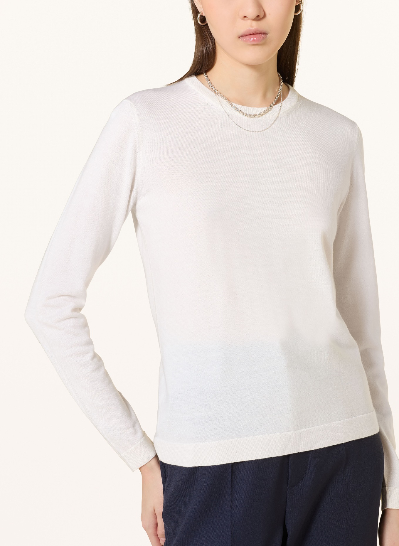 RALPH LAUREN Collection Cashmere-Pullover: CREME