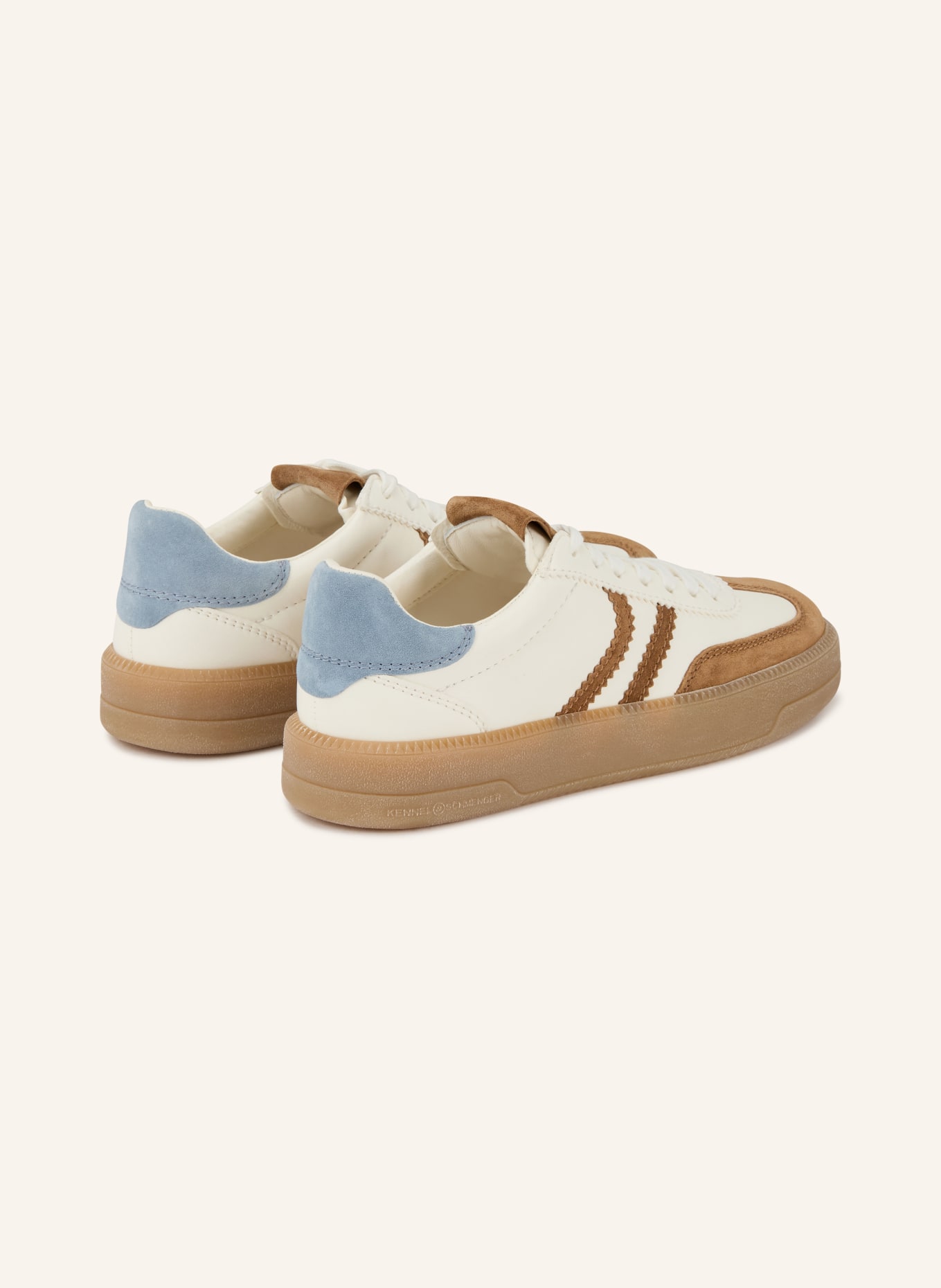 KENNEL & SCHMENGER Sneaker BOX: CREAM / BROWN / BLUE