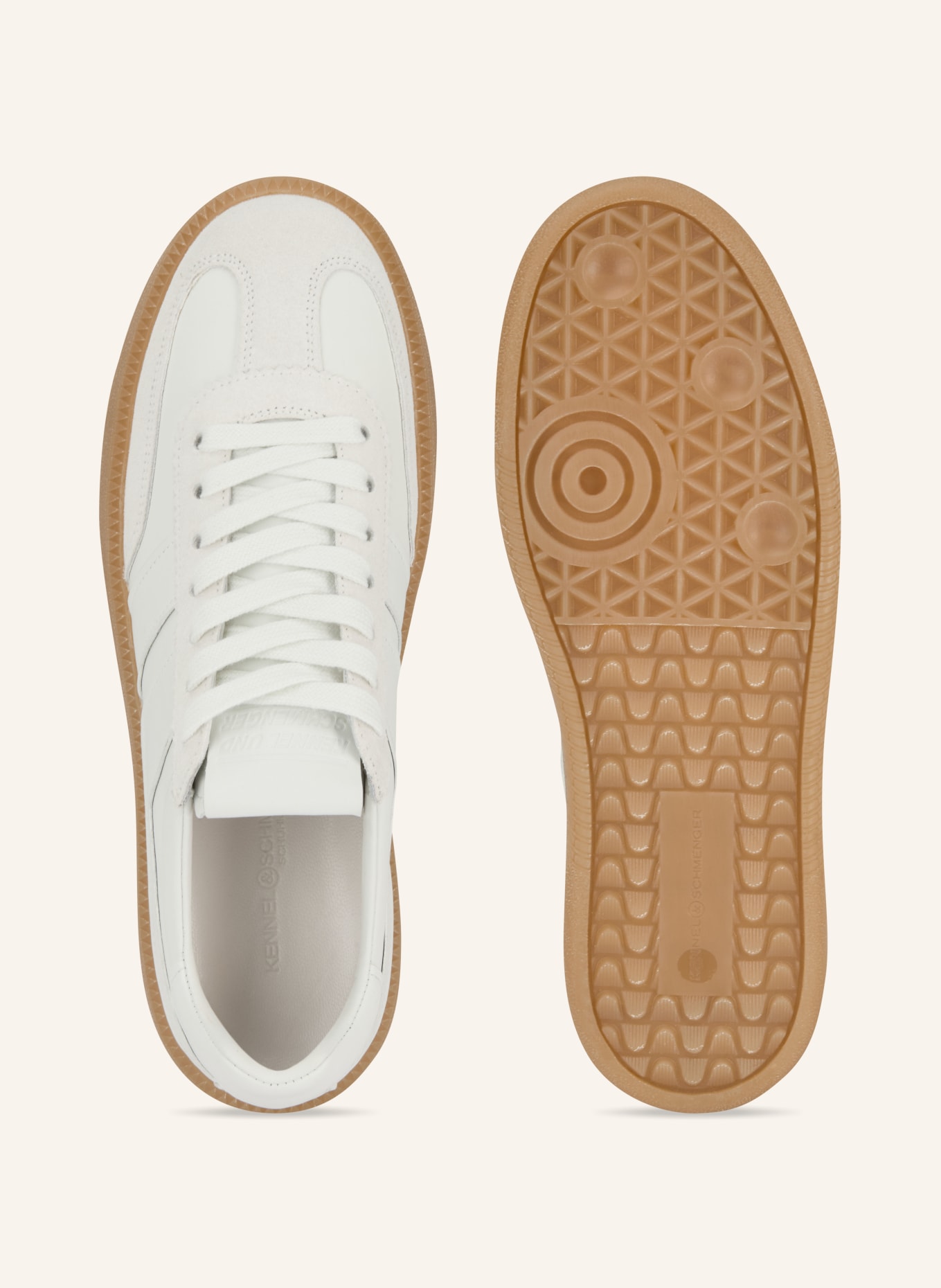 KENNEL & SCHMENGER Sneaker BOX: WHITE / CREAM