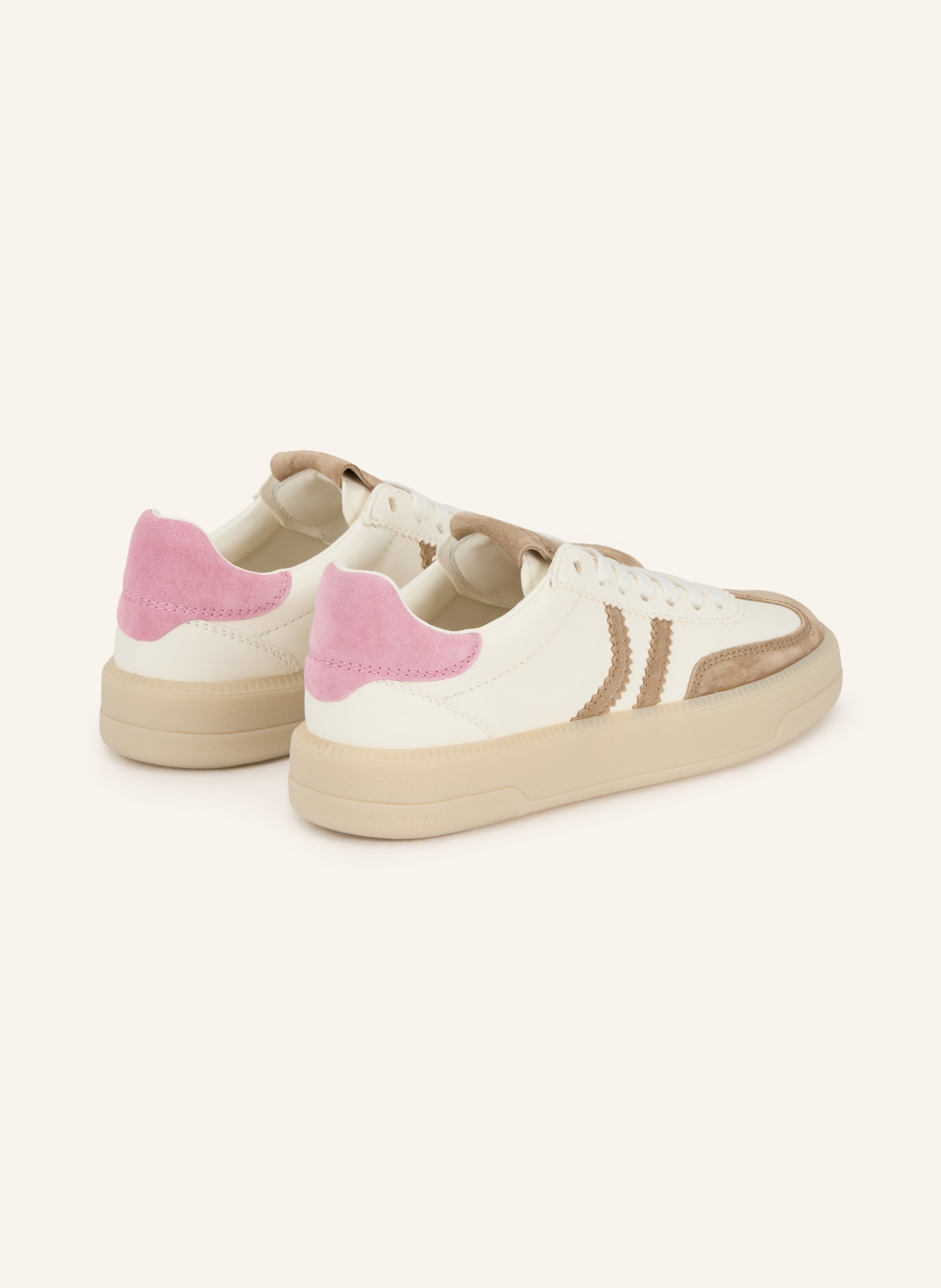KENNEL & SCHMENGER Sneaker BOX: CREAM / BROWN / PINK