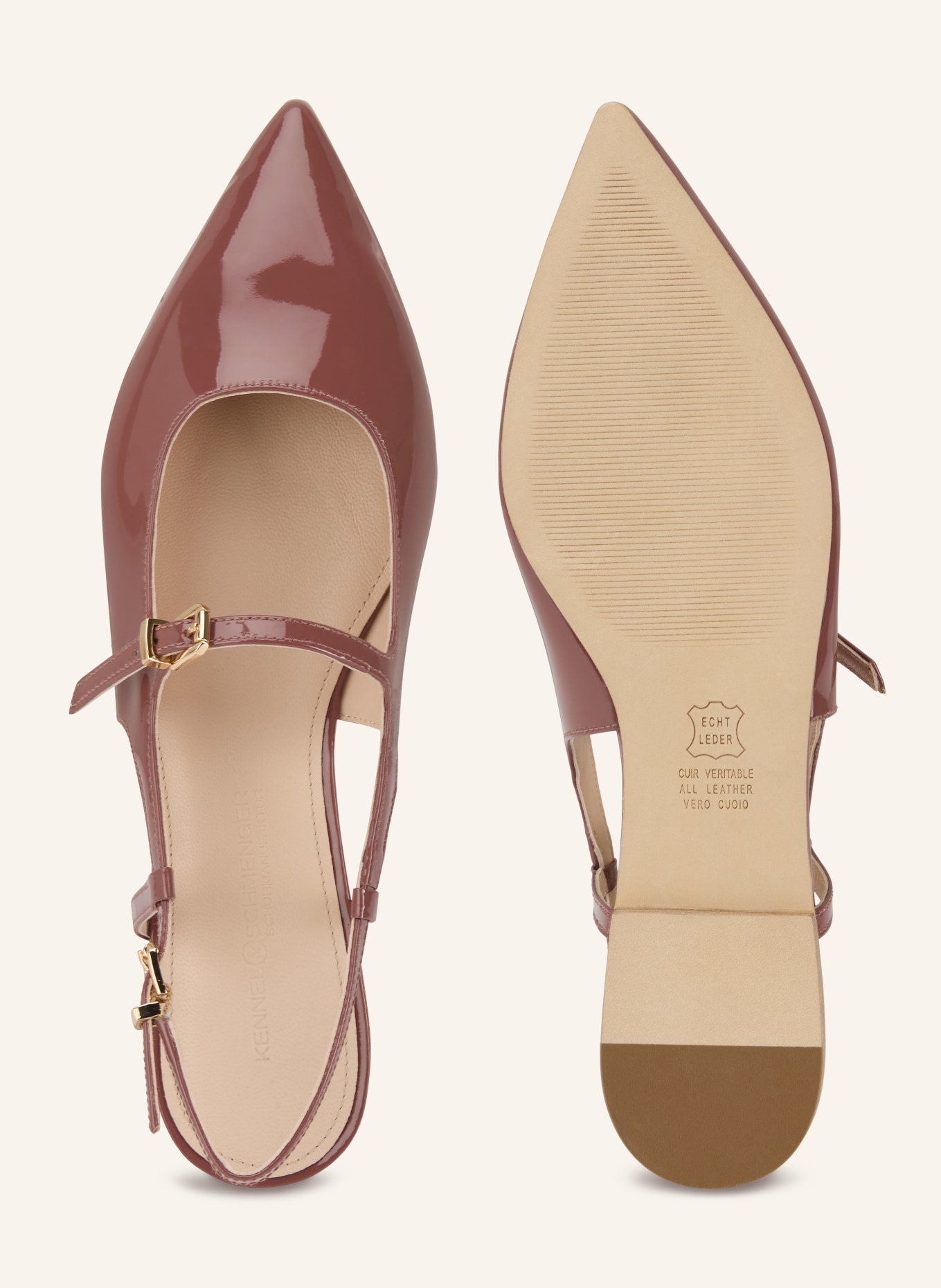 KENNEL & SCHMENGER Slingballerinas GRETA: ALTROSA