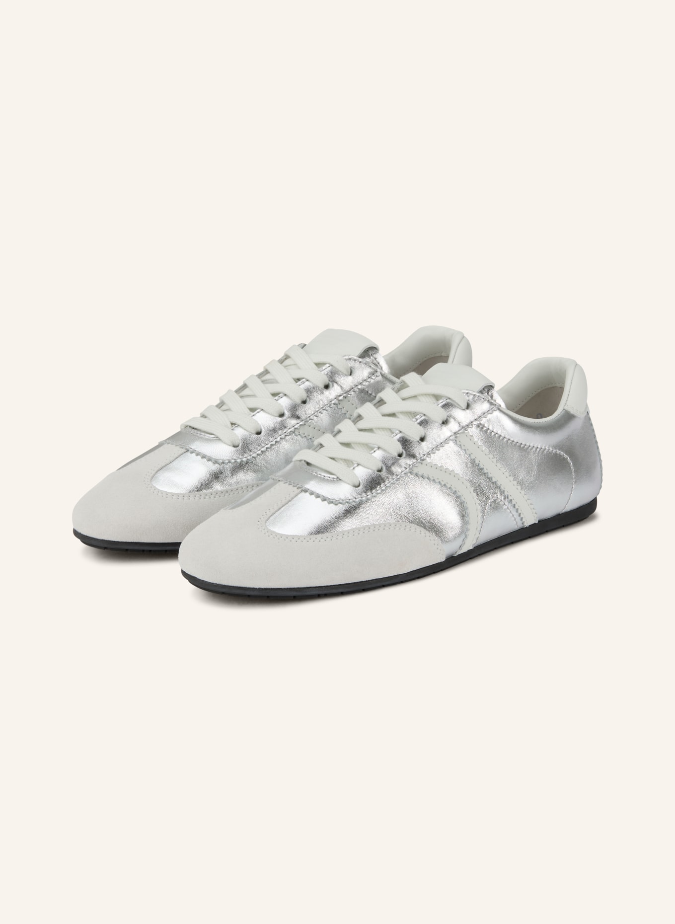 KENNEL & SCHMENGER Sneaker DROP: SILVER / WHITE