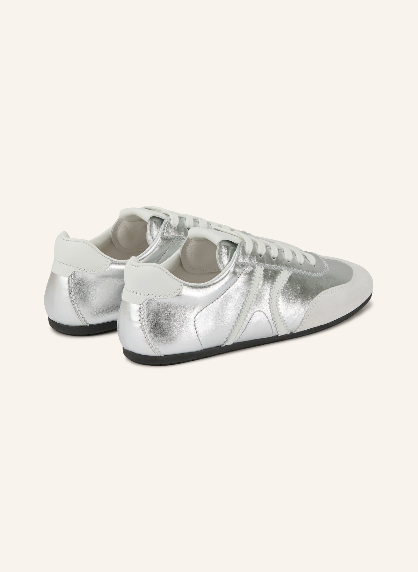 KENNEL & SCHMENGER Sneaker DROP: SILVER / WHITE