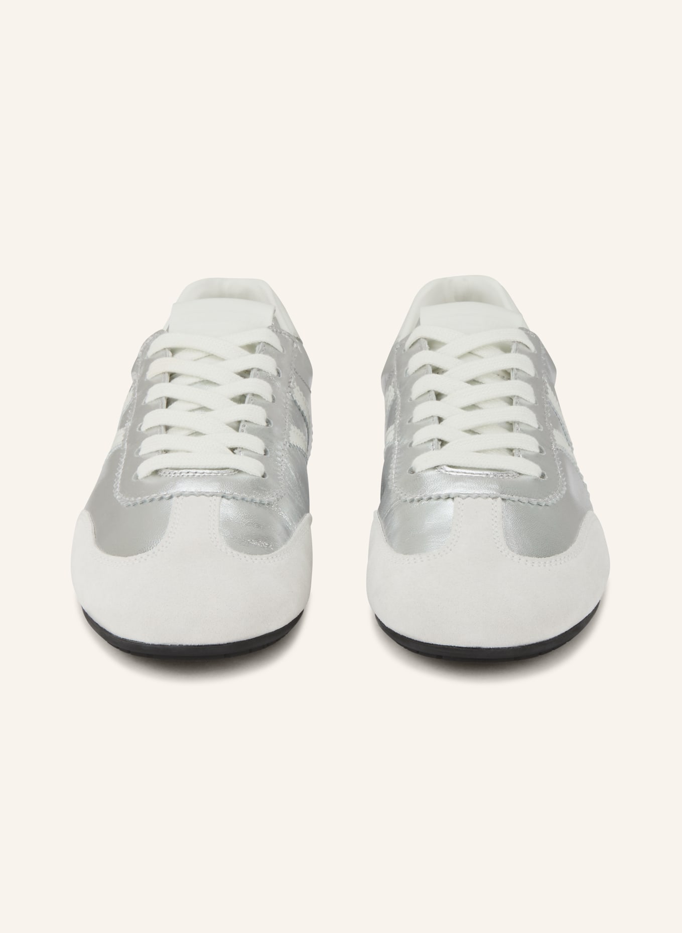 KENNEL & SCHMENGER Sneaker DROP: SILVER / WHITE