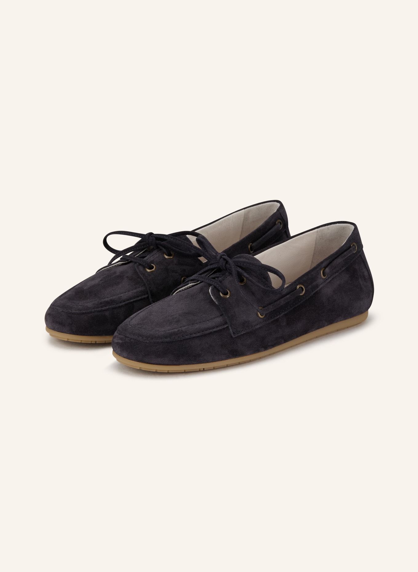KENNEL & SCHMENGER DROP boat shoes: DARK BLUE