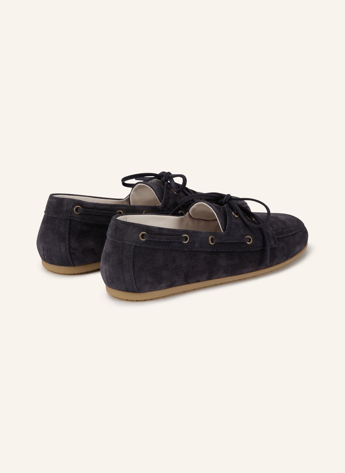 KENNEL & SCHMENGER DROP boat shoes: DARK BLUE