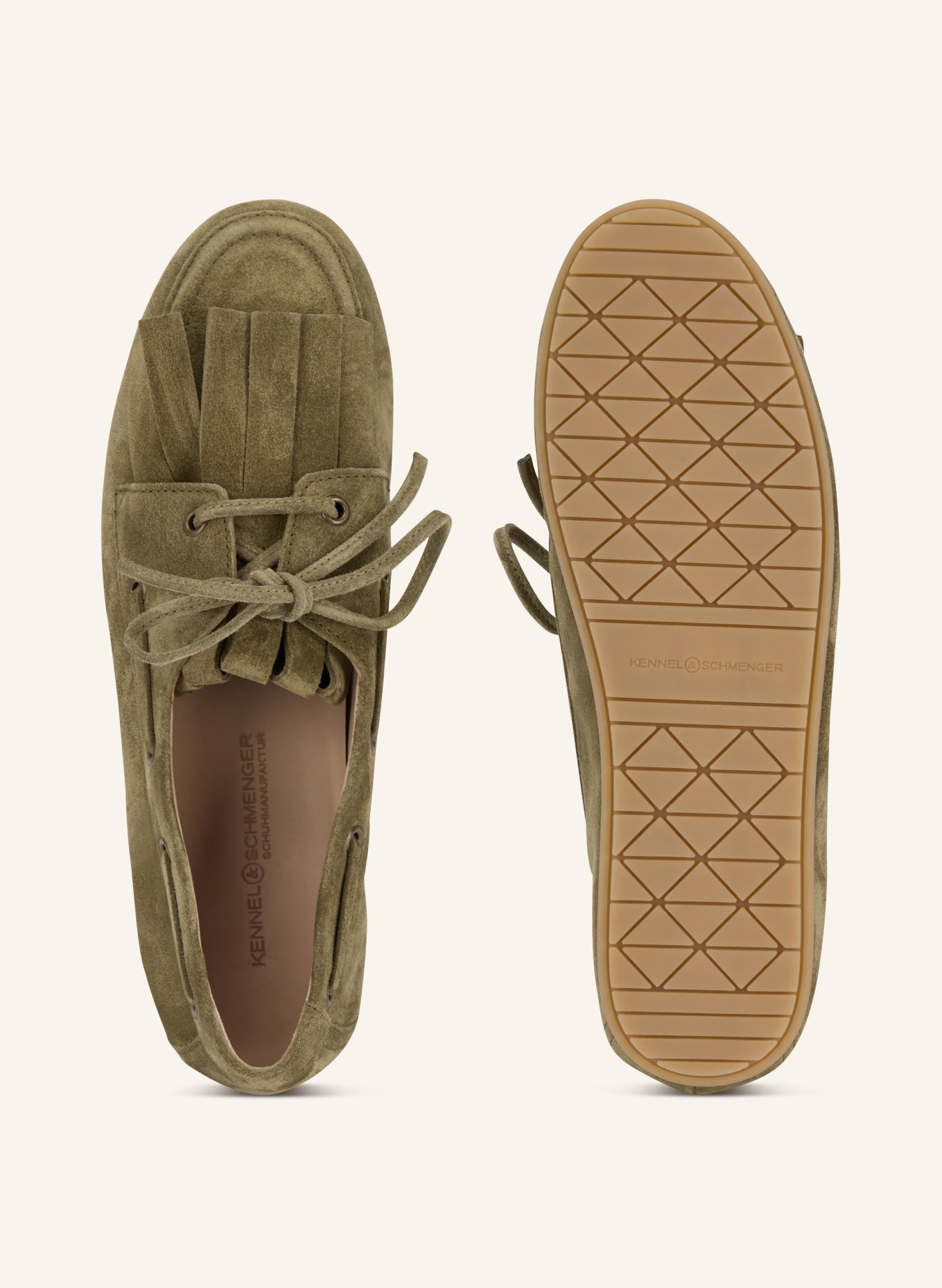 KENNEL & SCHMENGER Buty żeglarskie DROP: OLIWKOWY