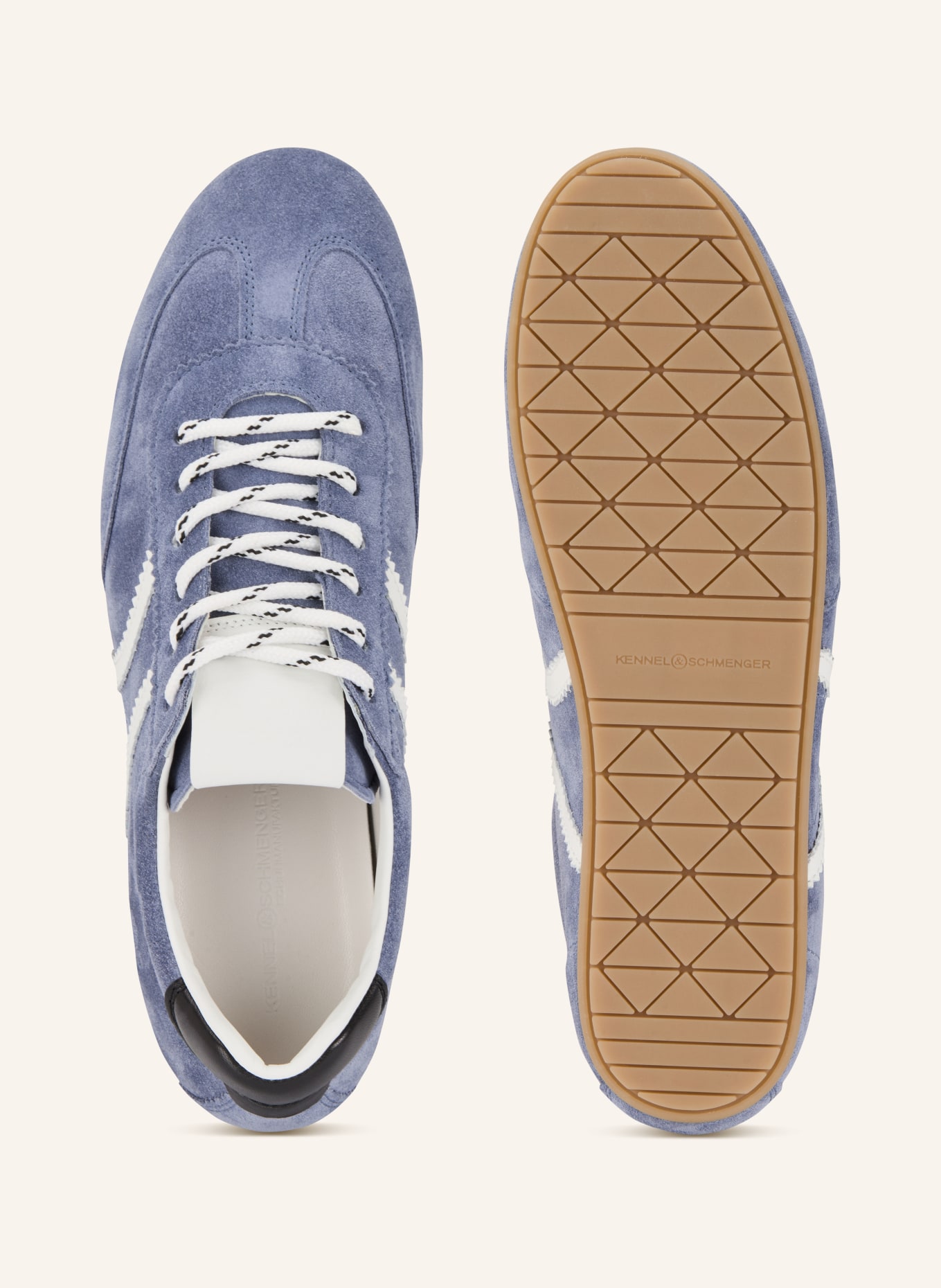 KENNEL & SCHMENGER Sneaker: BLAU / WEISS