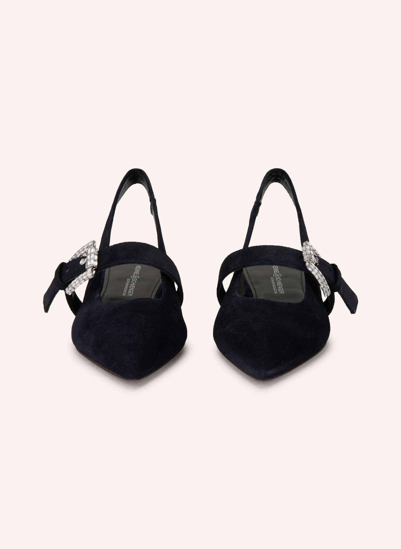 KENNEL & SCHMENGER Slingballerinas GRETA: DARK BLUE