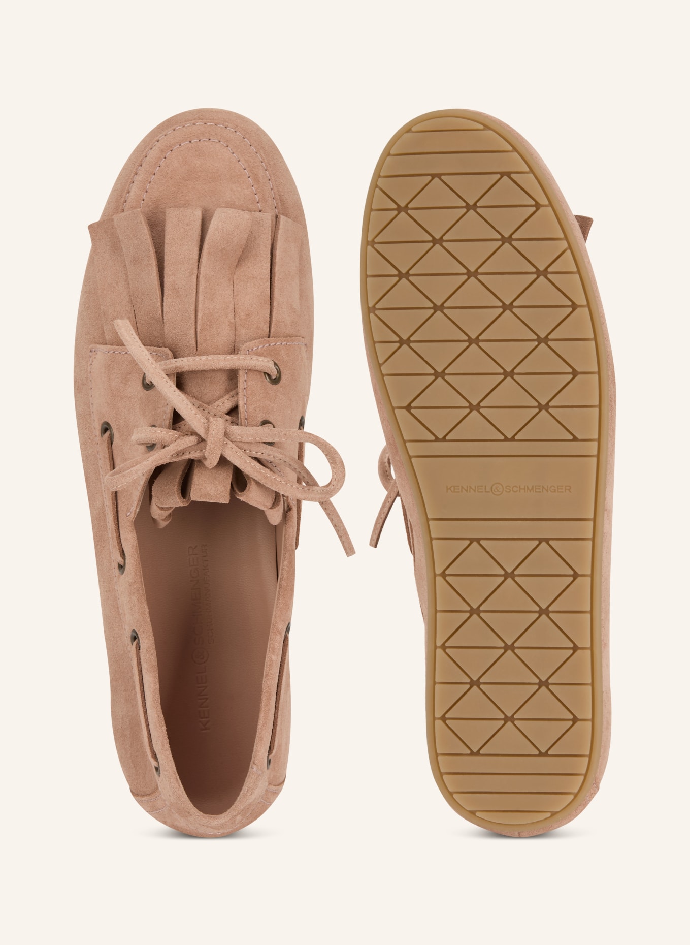 KENNEL & SCHMENGER Buty żeglarskie DROP: BLADORÓŻOWY