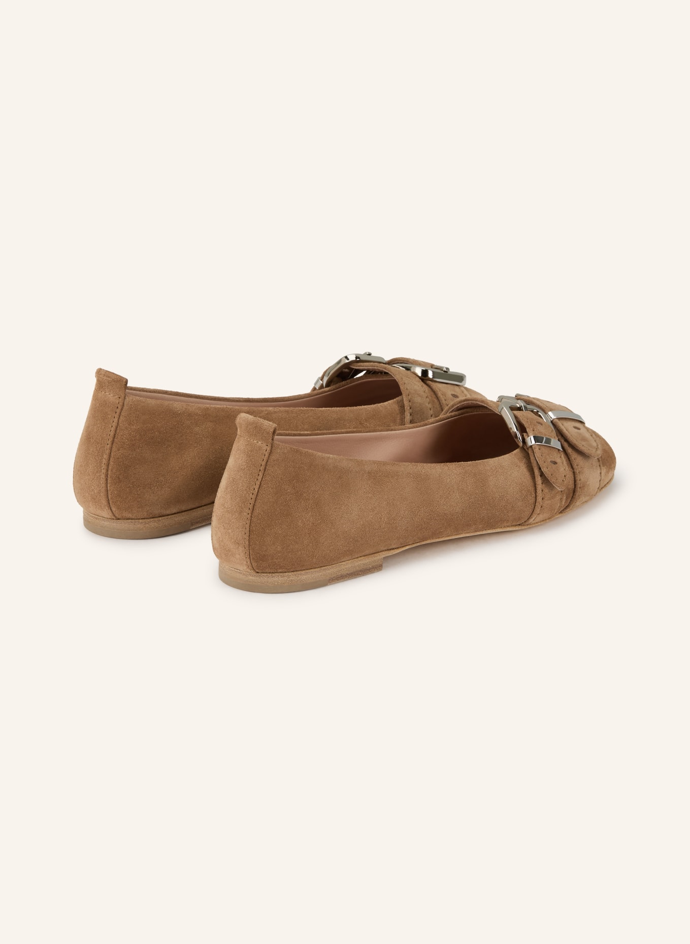 KENNEL & SCHMENGER Ballerinas LOLA: HELLBRAUN