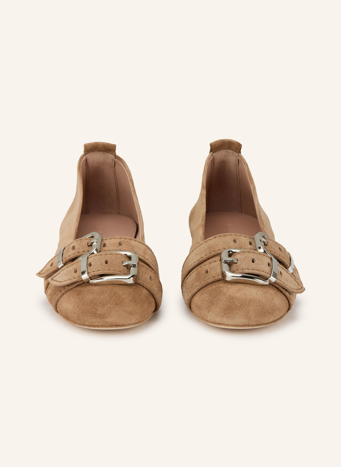 KENNEL & SCHMENGER Ballerinas LOLA: HELLBRAUN
