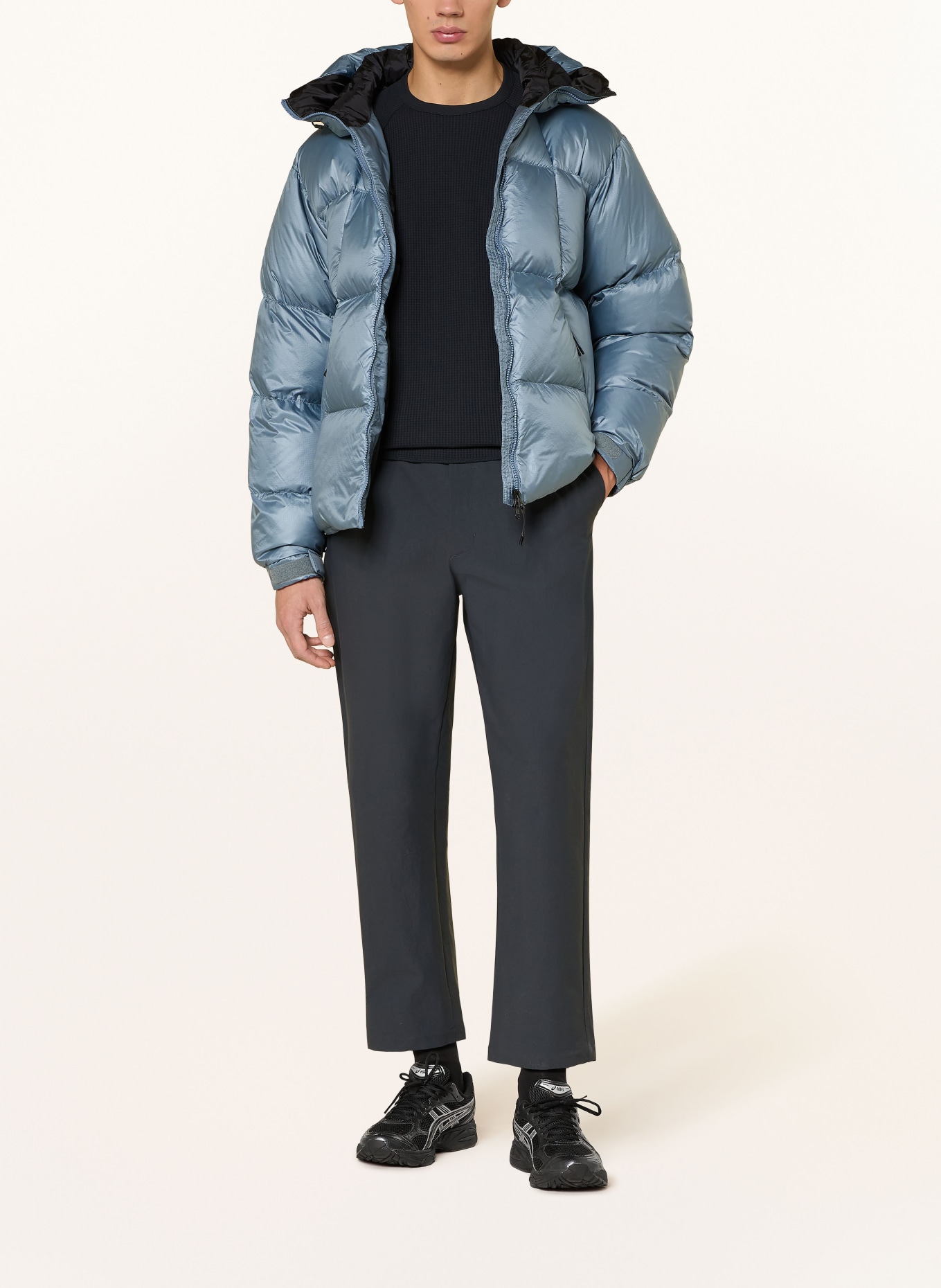 Goldwin Prošívaná bunda: ČERNOŠEDÁ