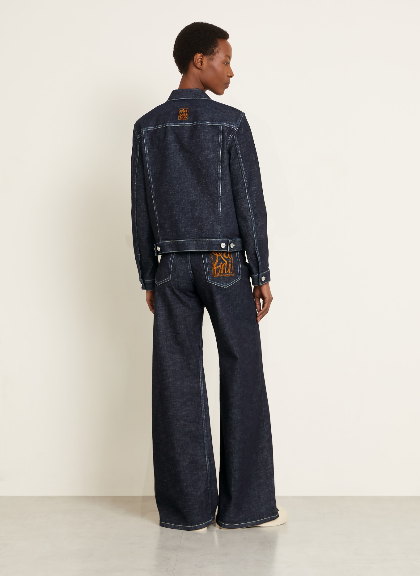 MARNI Jeansjacke: WSB99 BLUBLACK