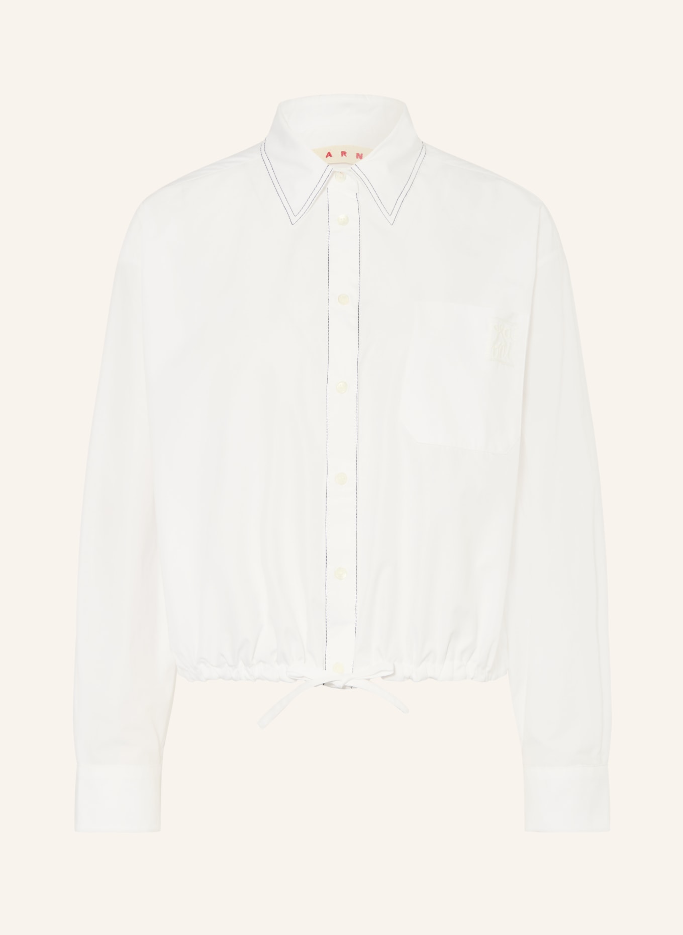 MARNI Hemdbluse: WEISS