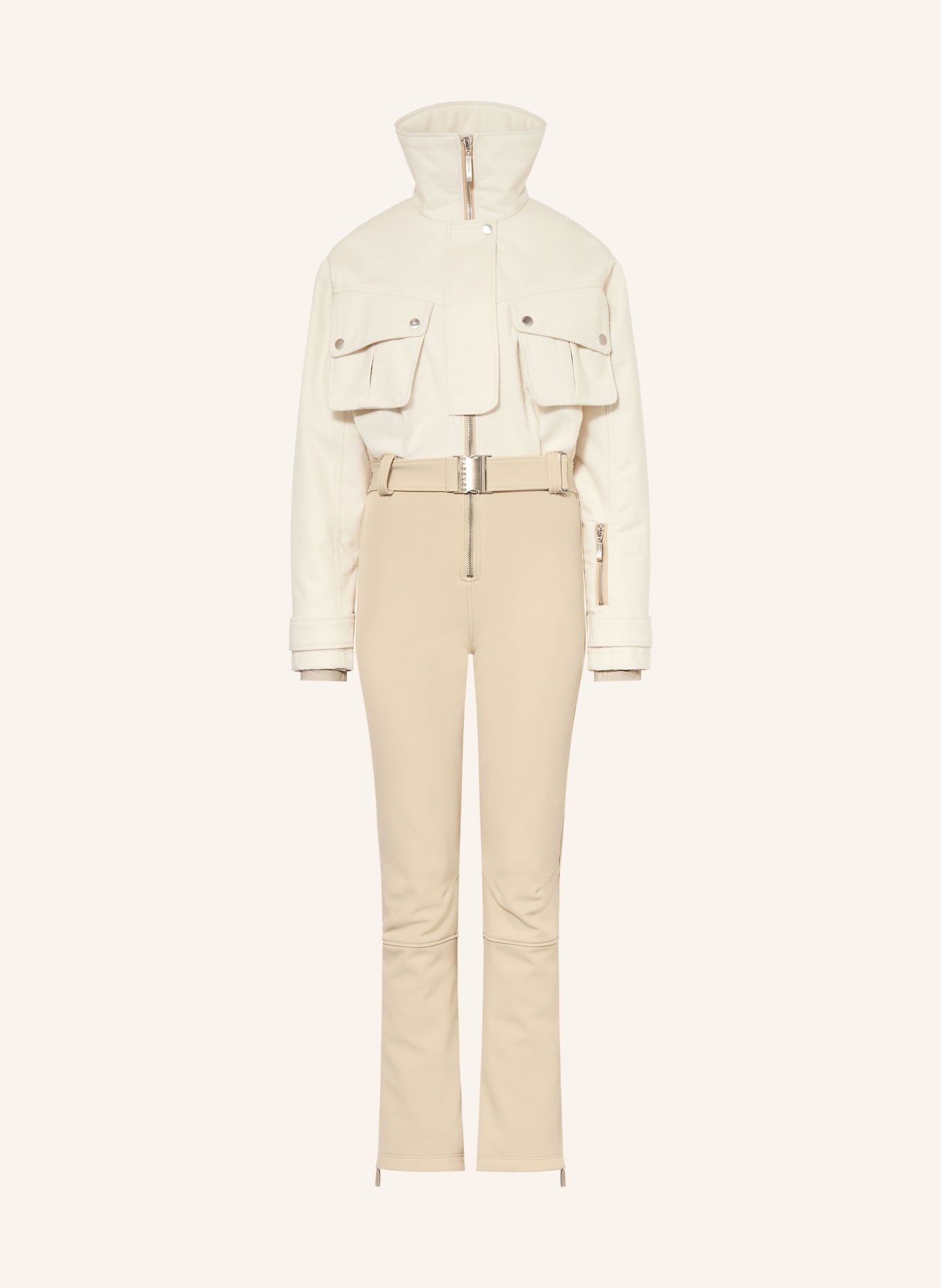CORDOVA TELLURIDE ski suit: CREAM / ECRU