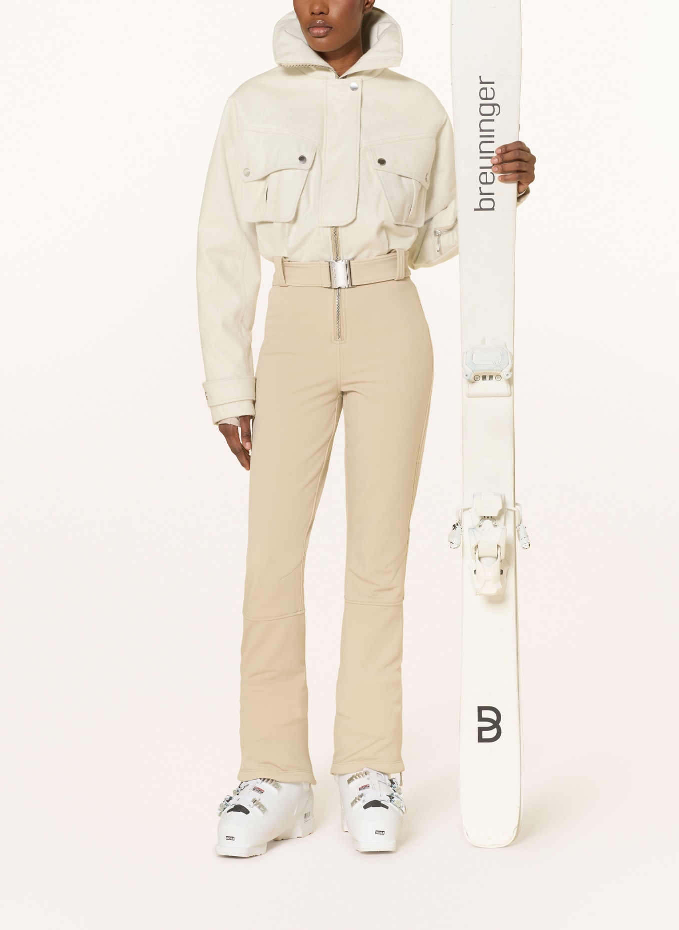 CORDOVA TELLURIDE ski suit: CREAM / ECRU
