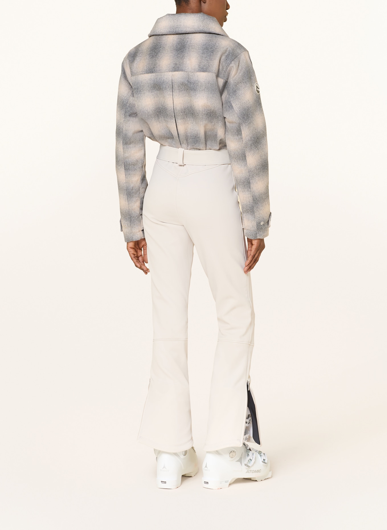 CORDOVA TELLURIDE ski suit: GRAY / LIGHT GRAY