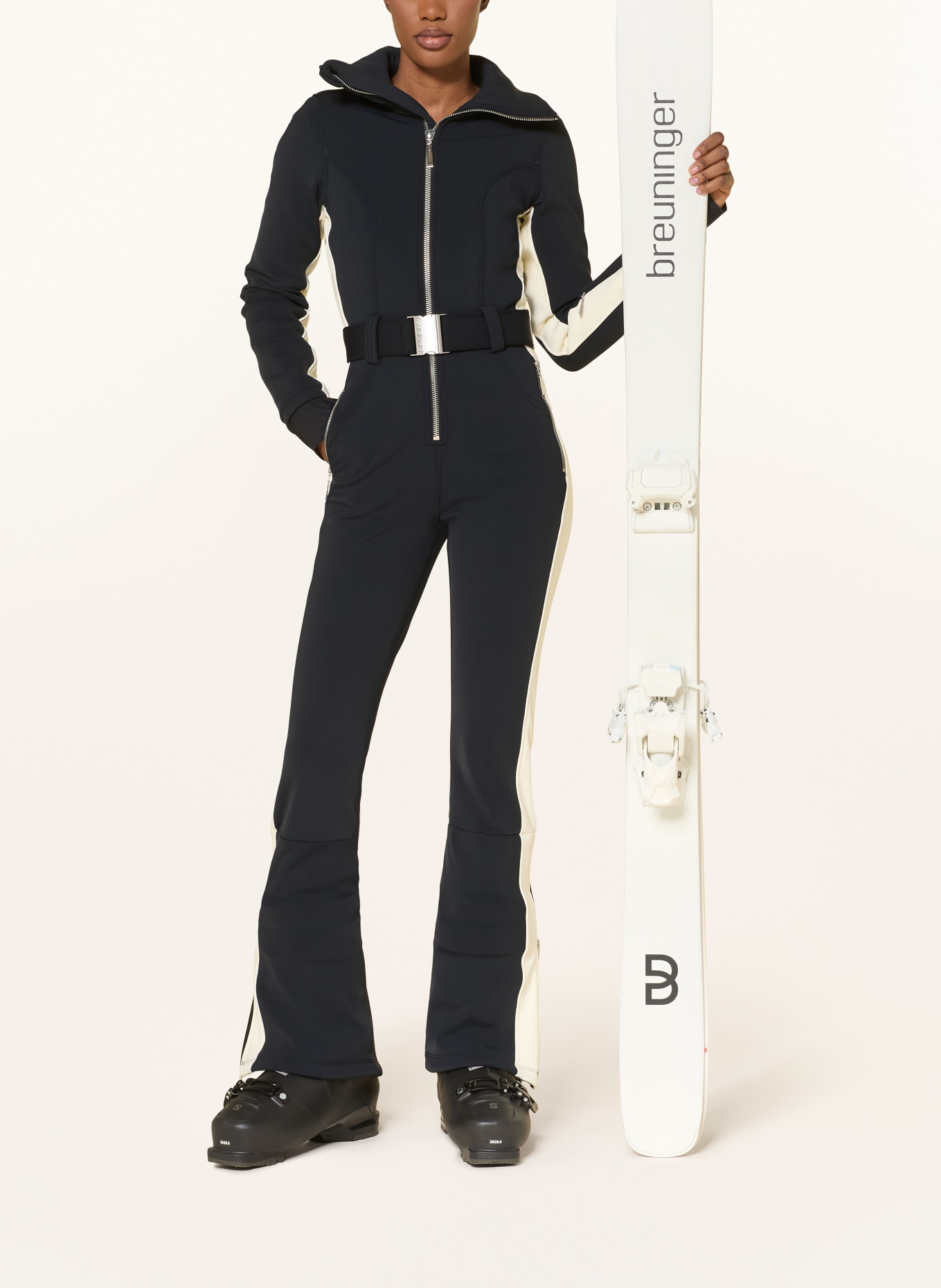 CORDOVA CORDOVA ski suit: BLACK / WHITE