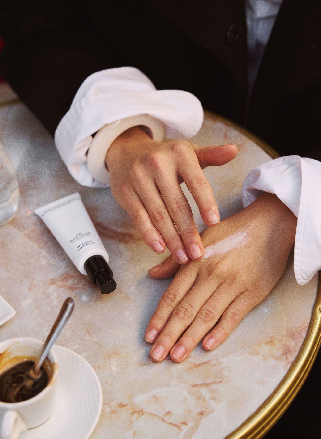 MARIE-STELLA-MARIS Handbalm ROCK ROSES: WEISS