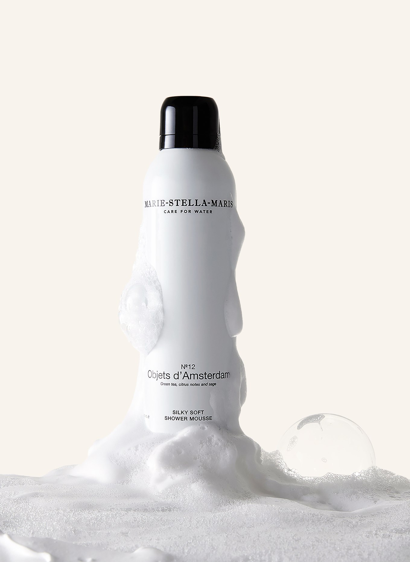 MARIE-STELLA-MARIS Pianka pod prysznic OBJECTS D' AMSTERDAM: BIAŁY