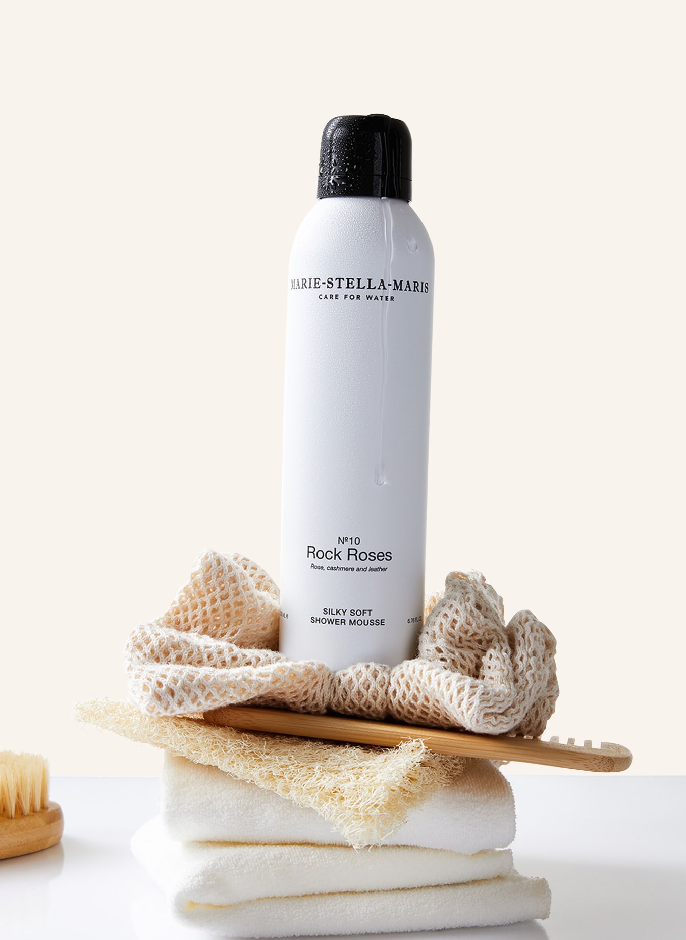 MARIE-STELLA-MARIS Duschmousse ROCK ROSES: WEISS