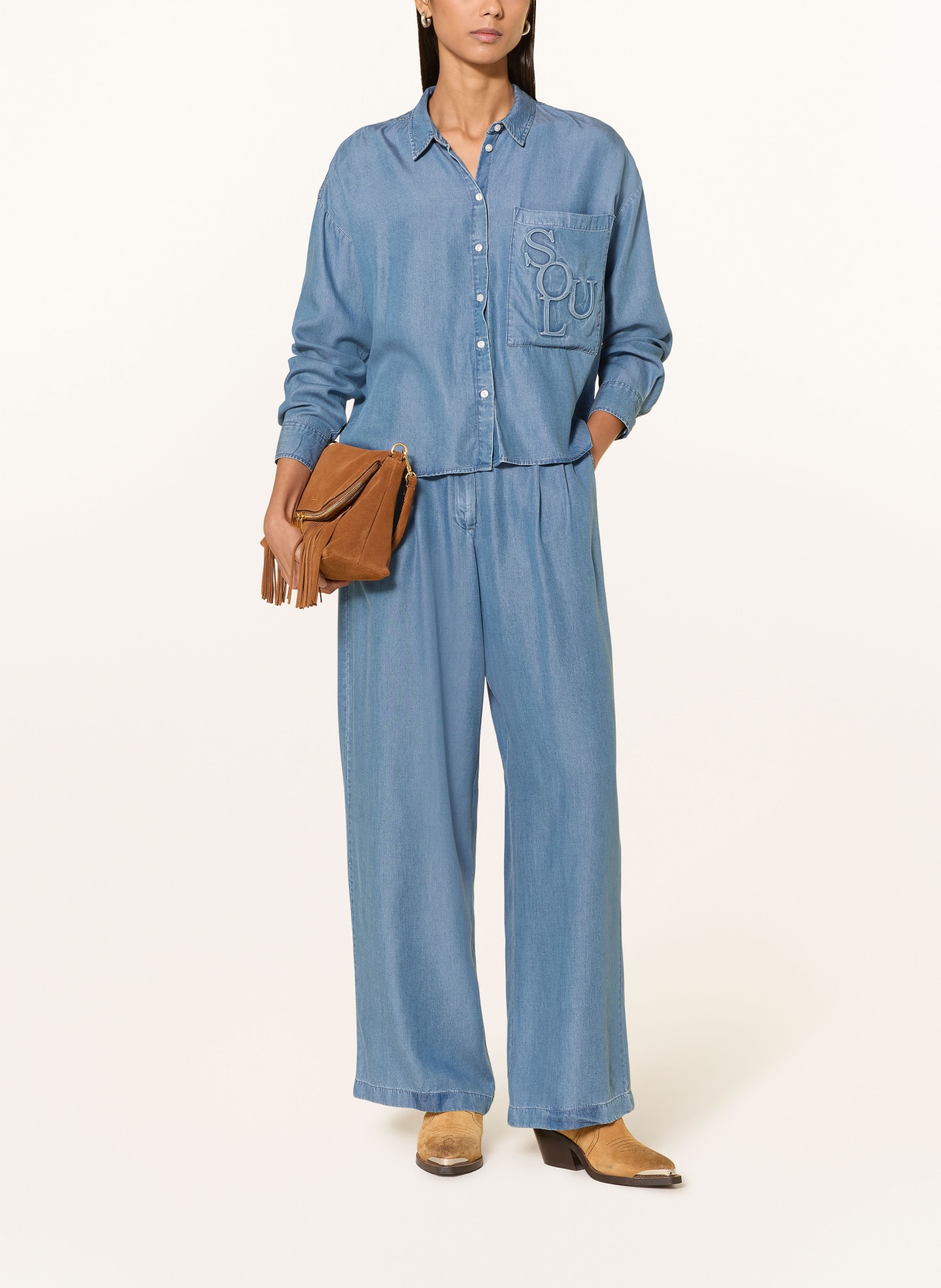 Smith & Soul Hose in Jeansoptik: 649 denim