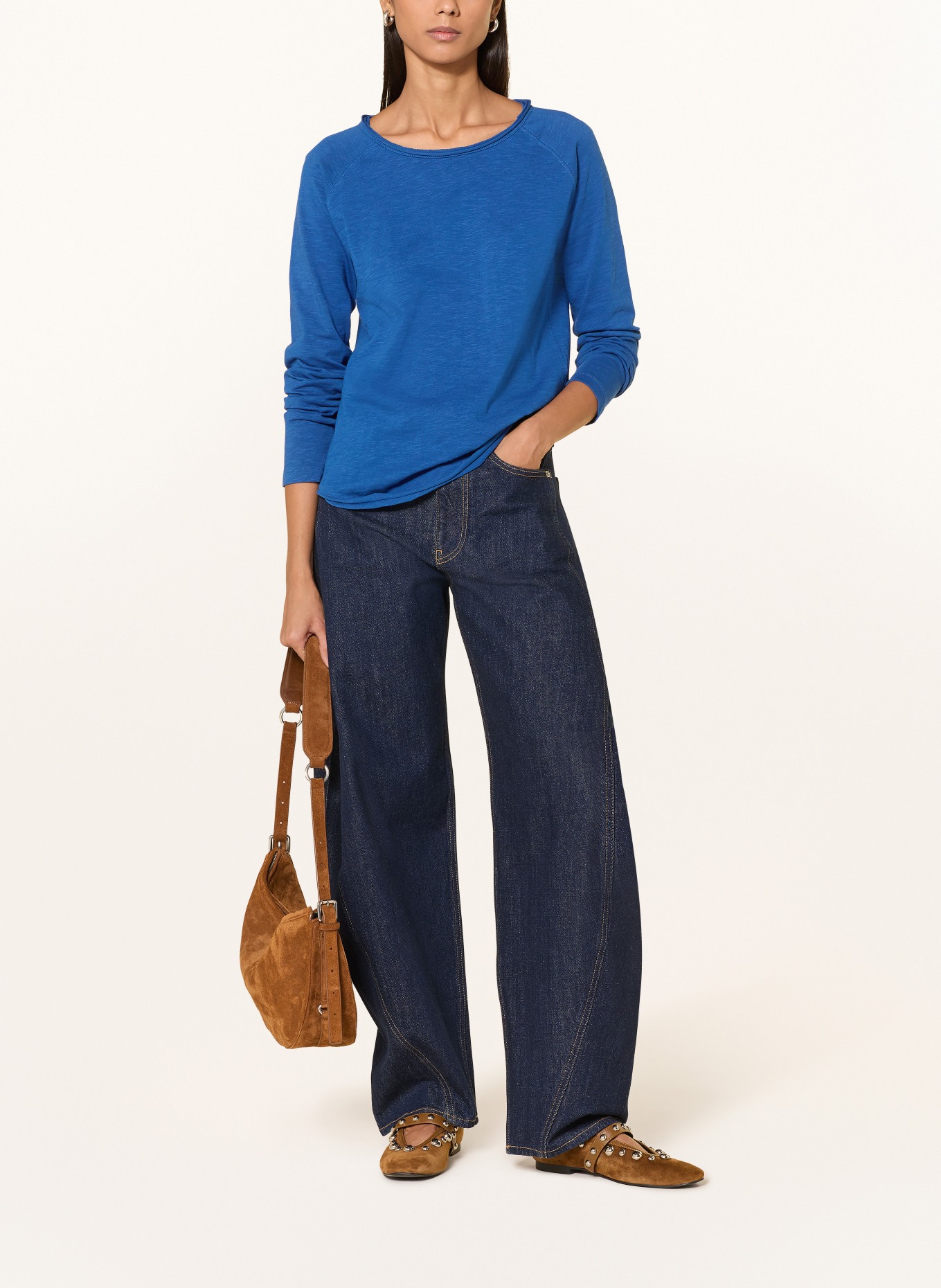 Smith & Soul Longsleeve: BLAU