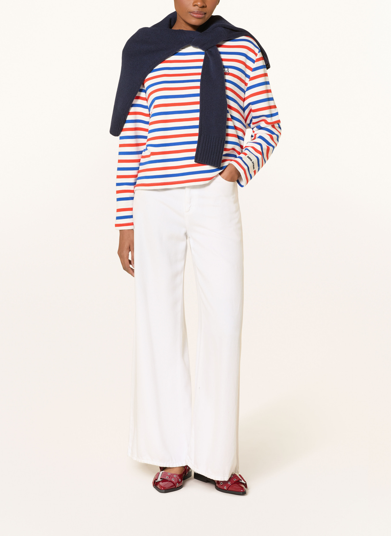 Smith & Soul mikina: BÍLÁ / ČERVENÁ / MODRÁ