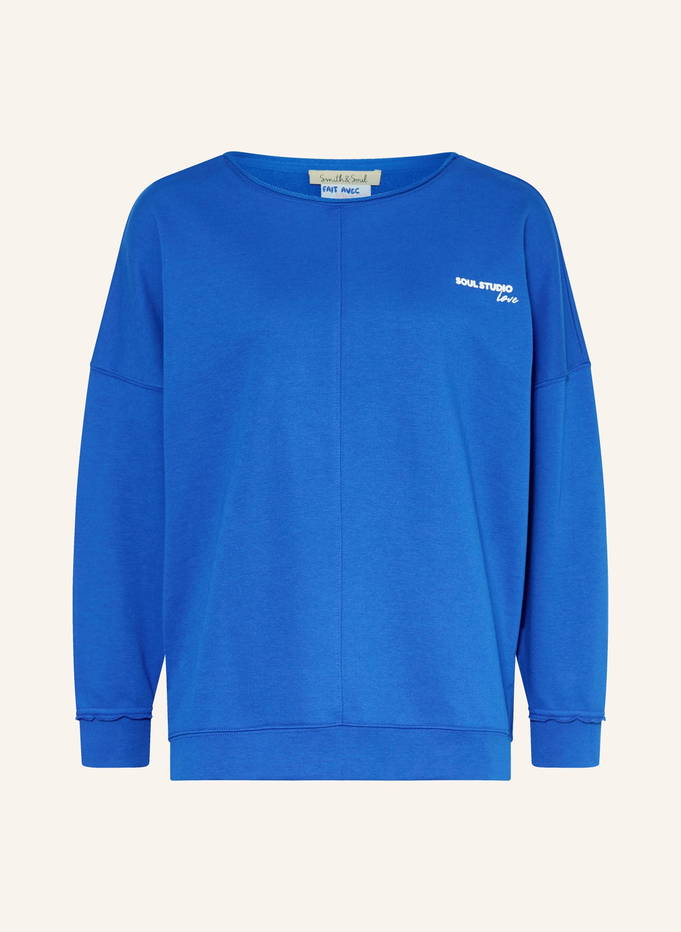 Smith & Soul Bluza oversize: NIEBIESKI