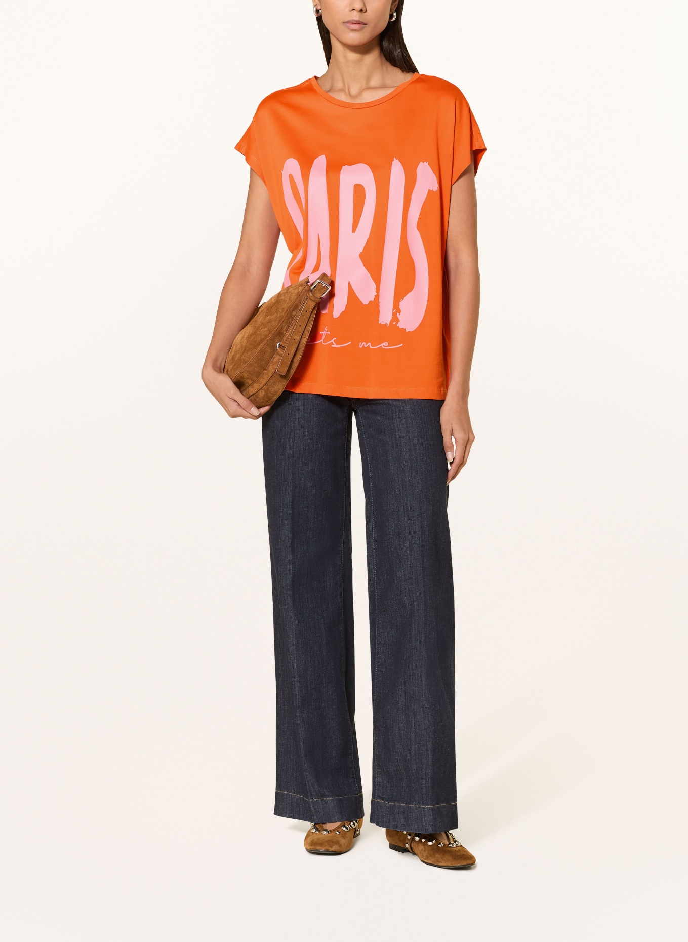 Smith & Soul Oversized-Shirt: ROT