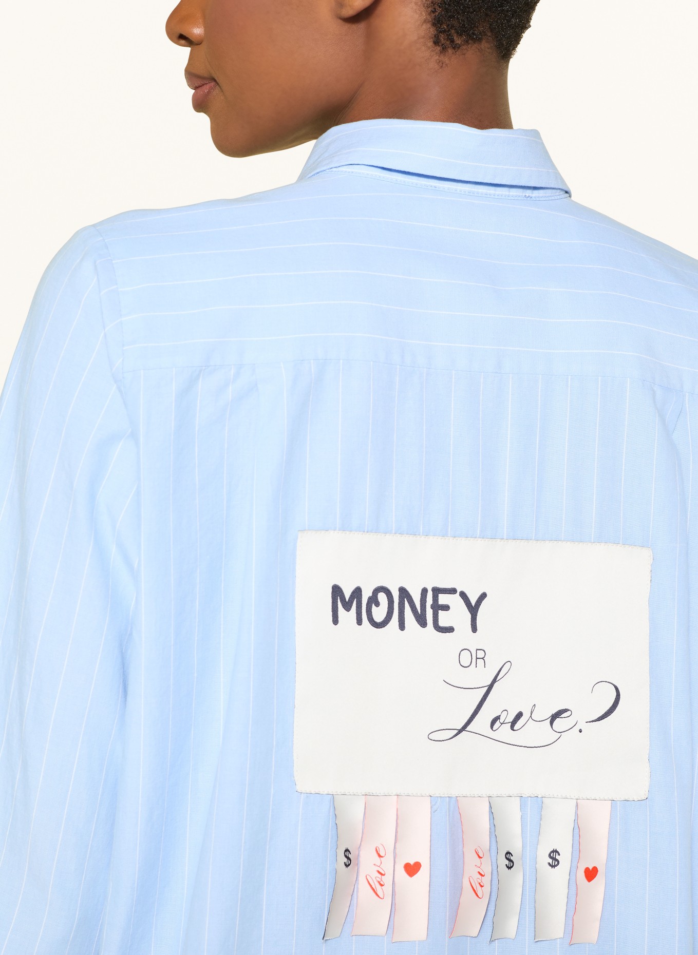 Smith & Soul koszula: JASNONIEBIESKI / BIAŁY