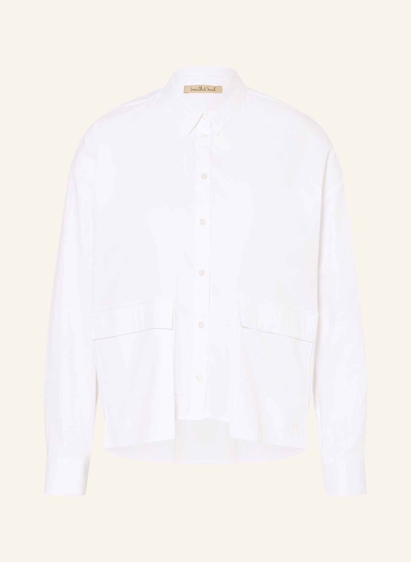 Smith & Soul košile: KRÉMOVÁ