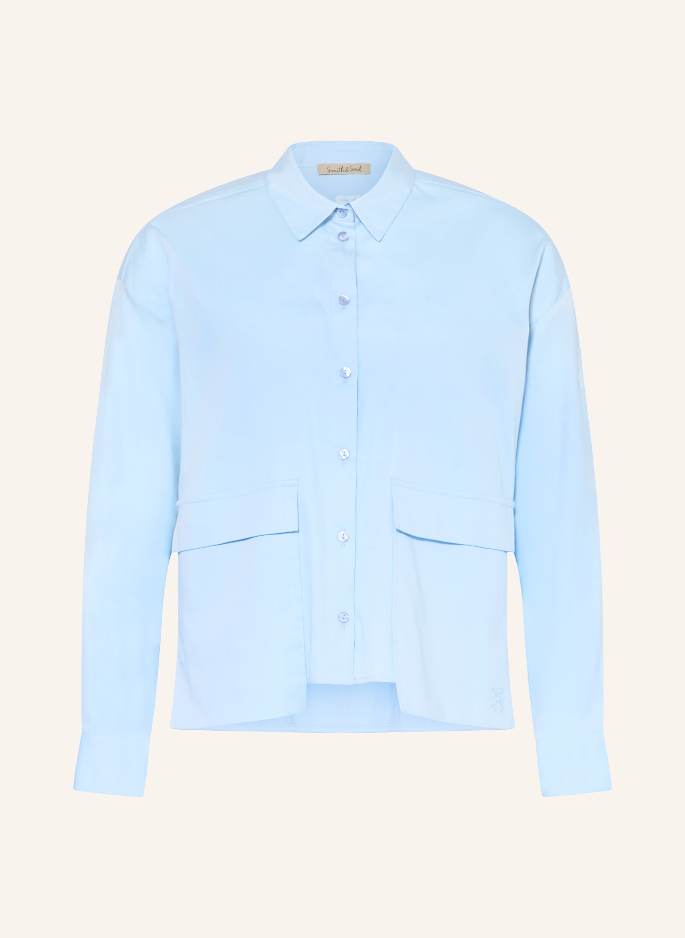 Smith & Soul košile: TMAVĚ MODRÁ