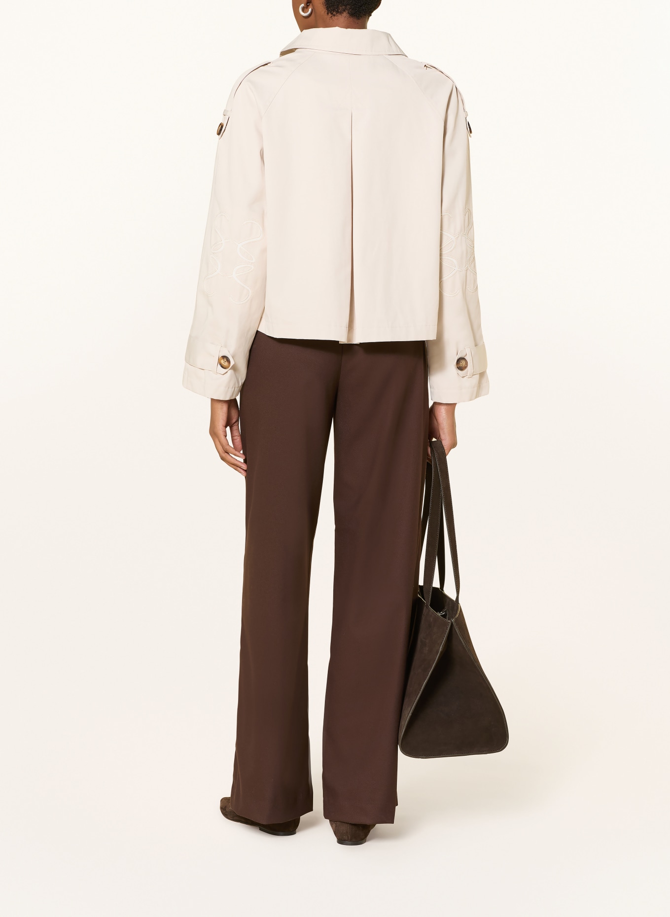 Smith & Soul trench coat: LIGHT BROWN