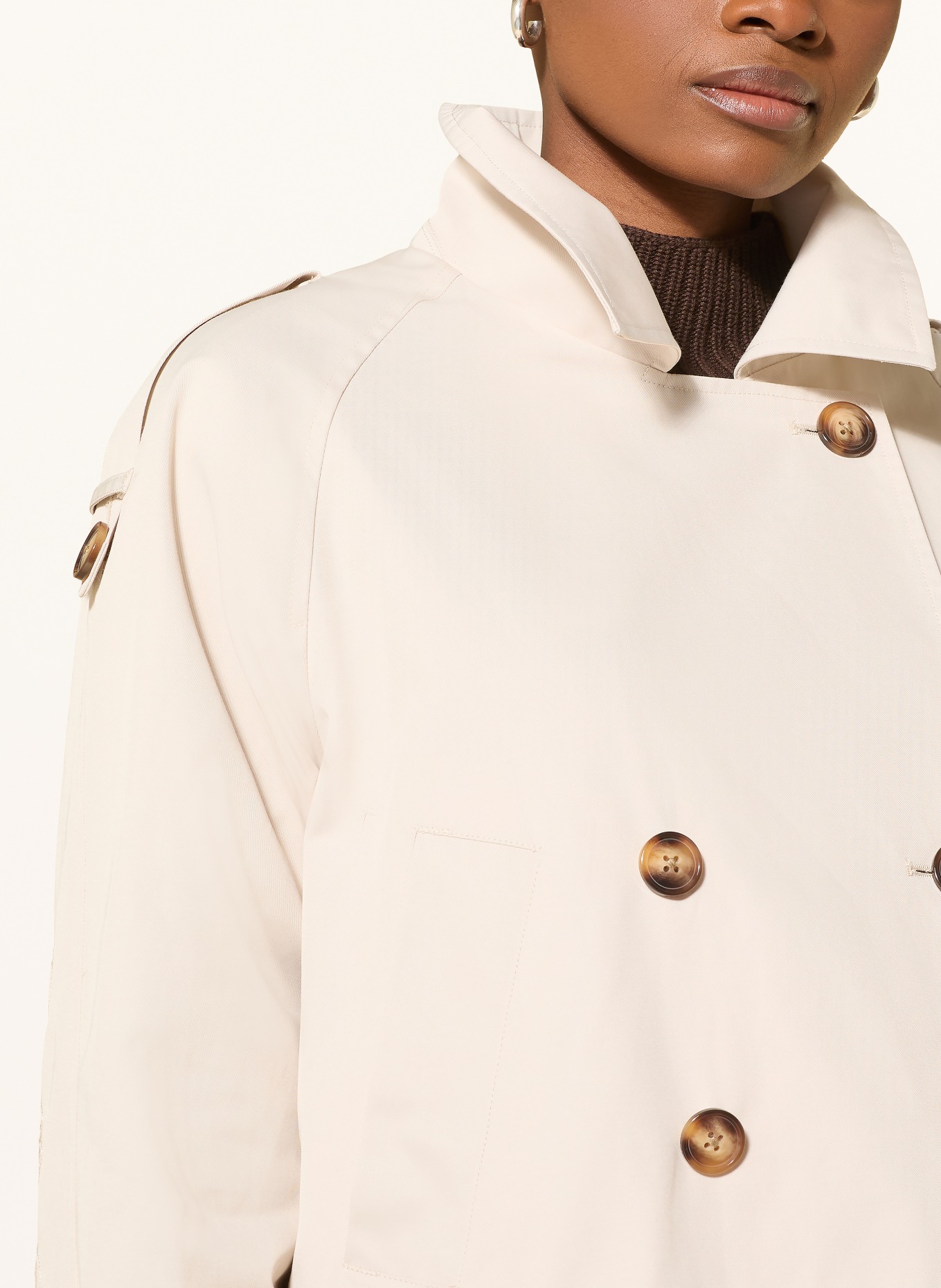 Smith & Soul trench coat: LIGHT BROWN