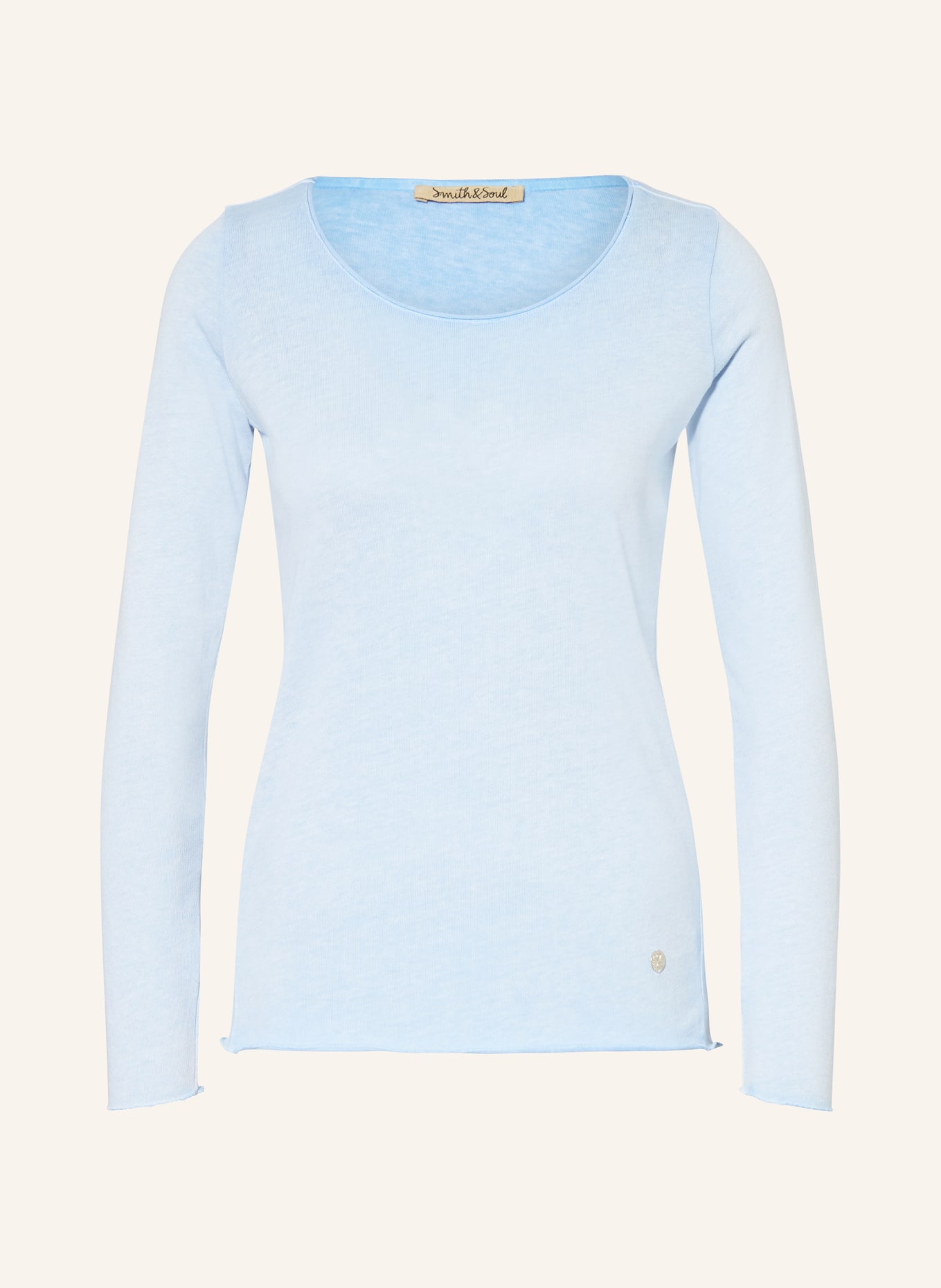 Smith & Soul Longsleeve: HELLBLAU