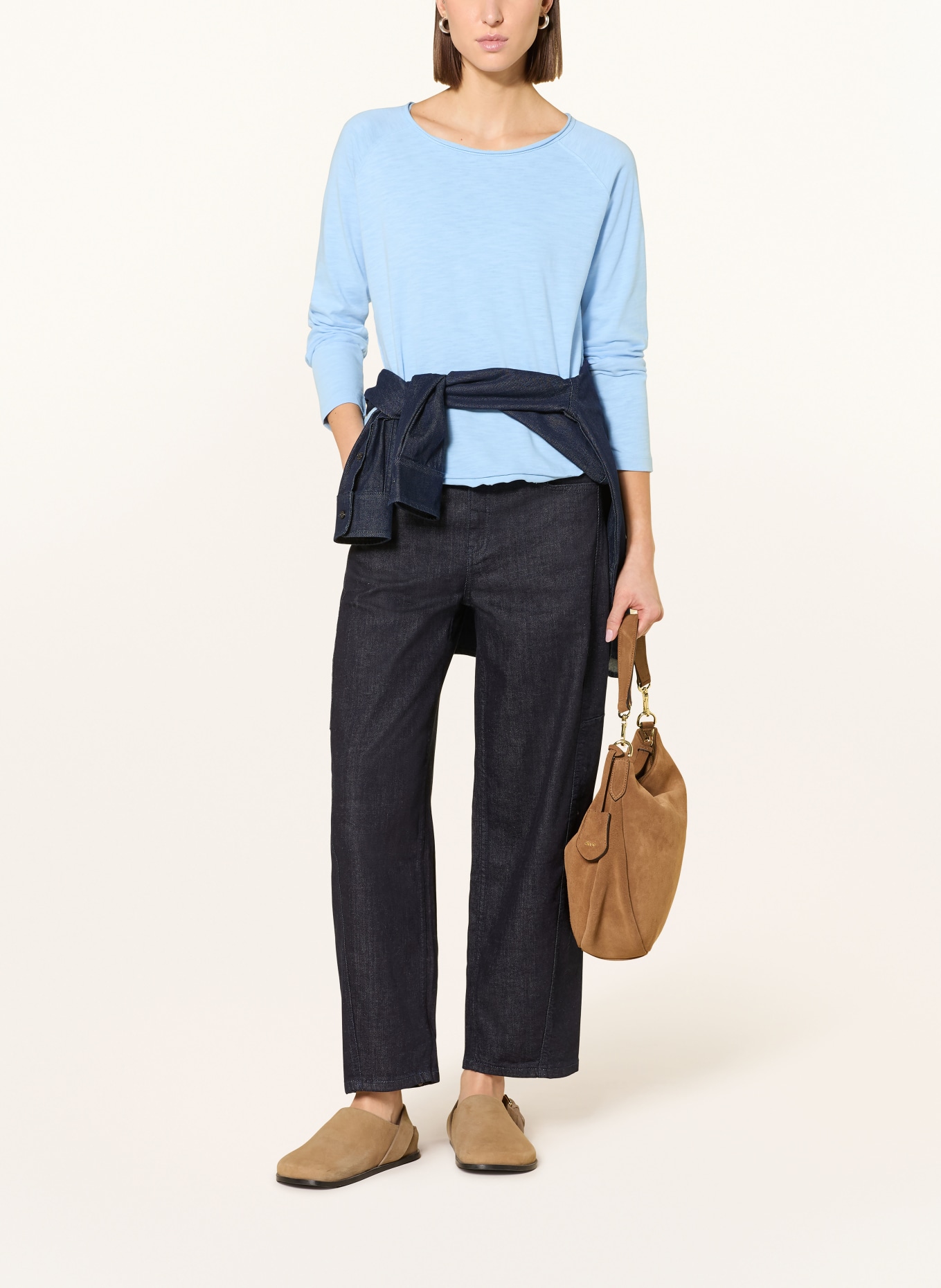 Smith & Soul Longsleeve: HELLBLAU