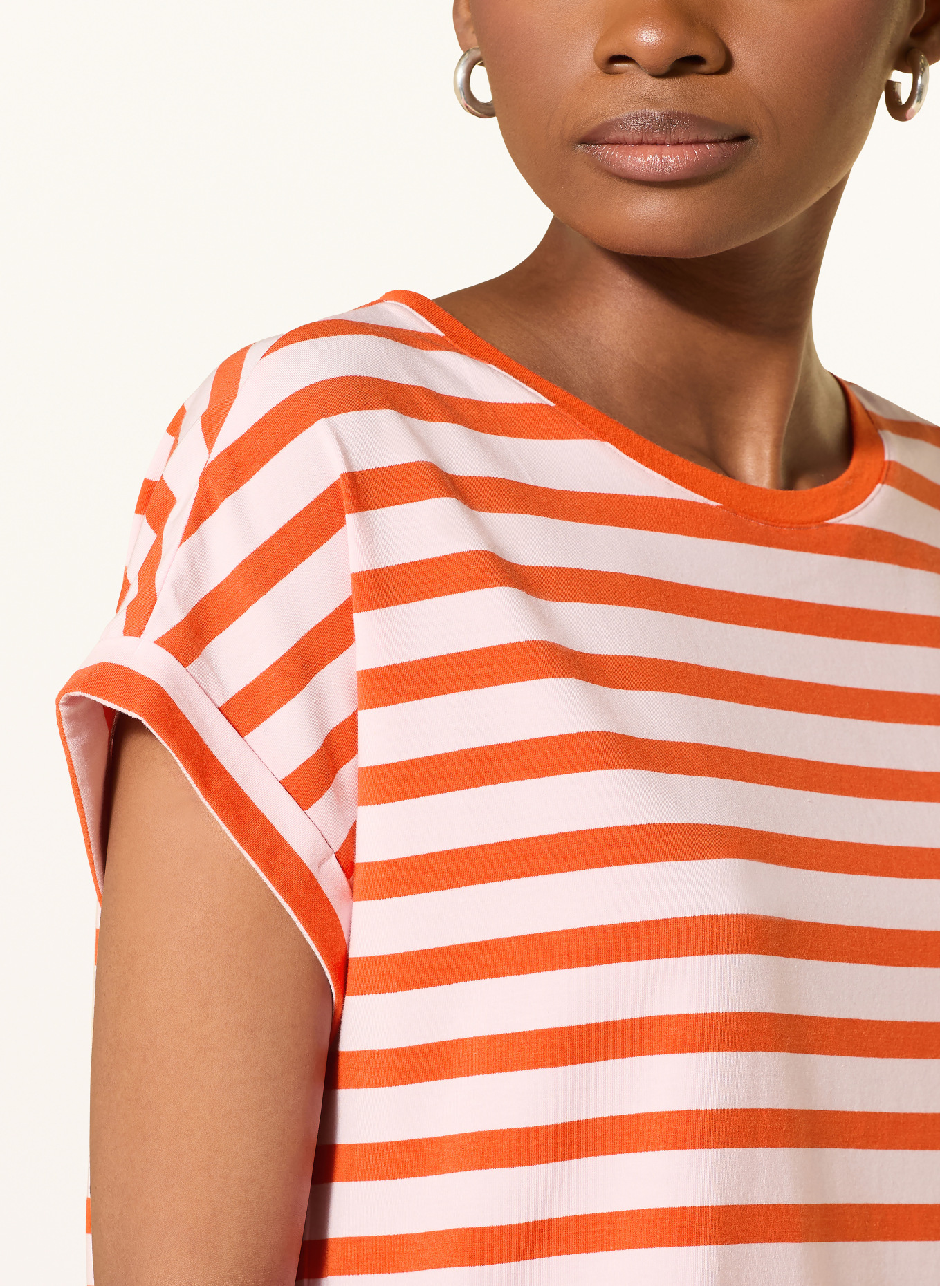 Smith & Soul Oversized-Shirt: HELLROSA / ORANGE