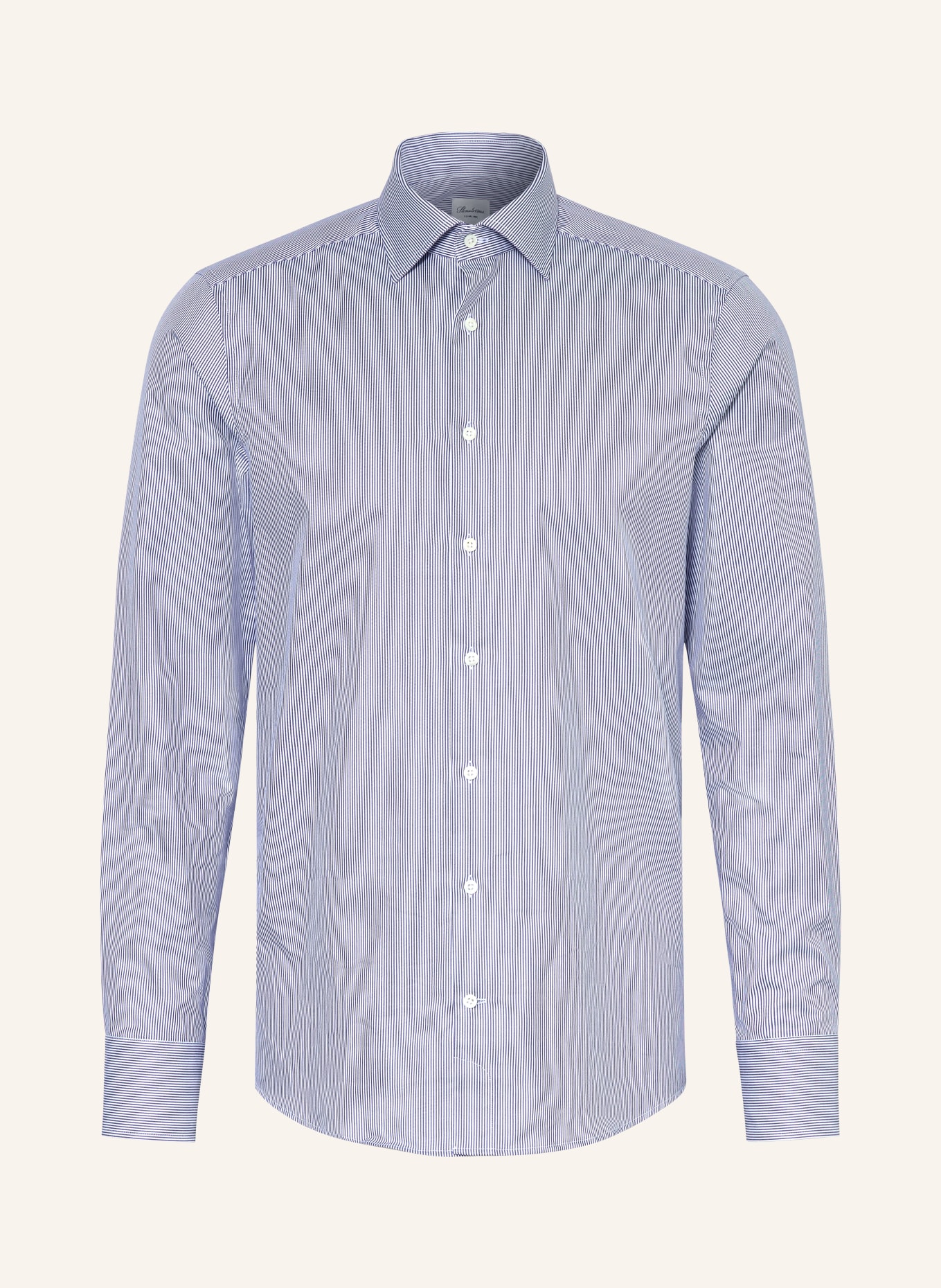 Stenströms Hemd Slim Fit: BLAU / WEISS