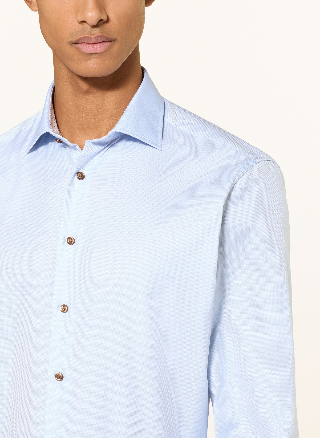 Stenströms Hemd Regular Fit: HELLBLAU