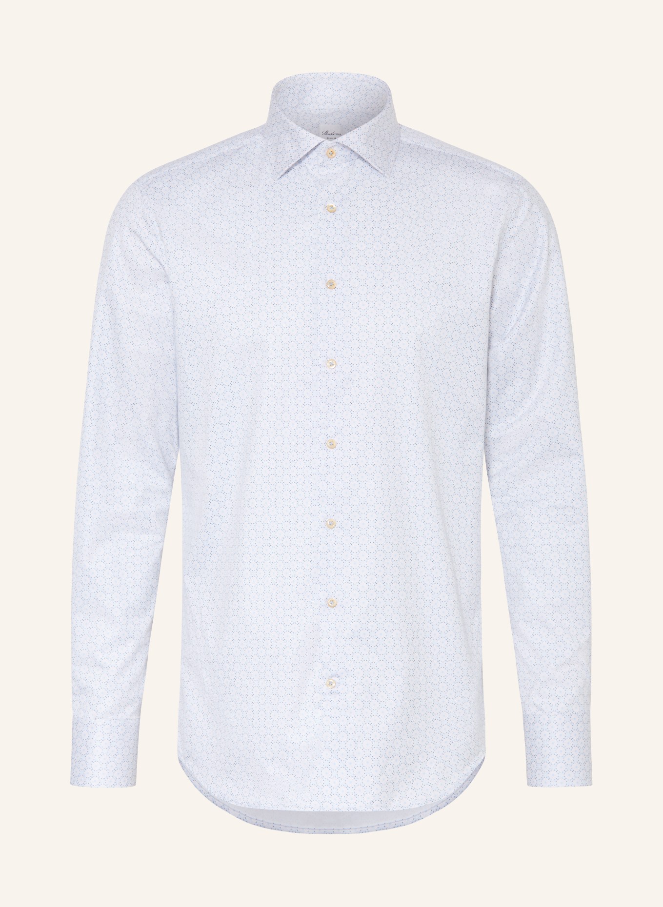 Stenströms Hemd Classic Fit: HELLBLAU / DUNKELBLAU / BLAU