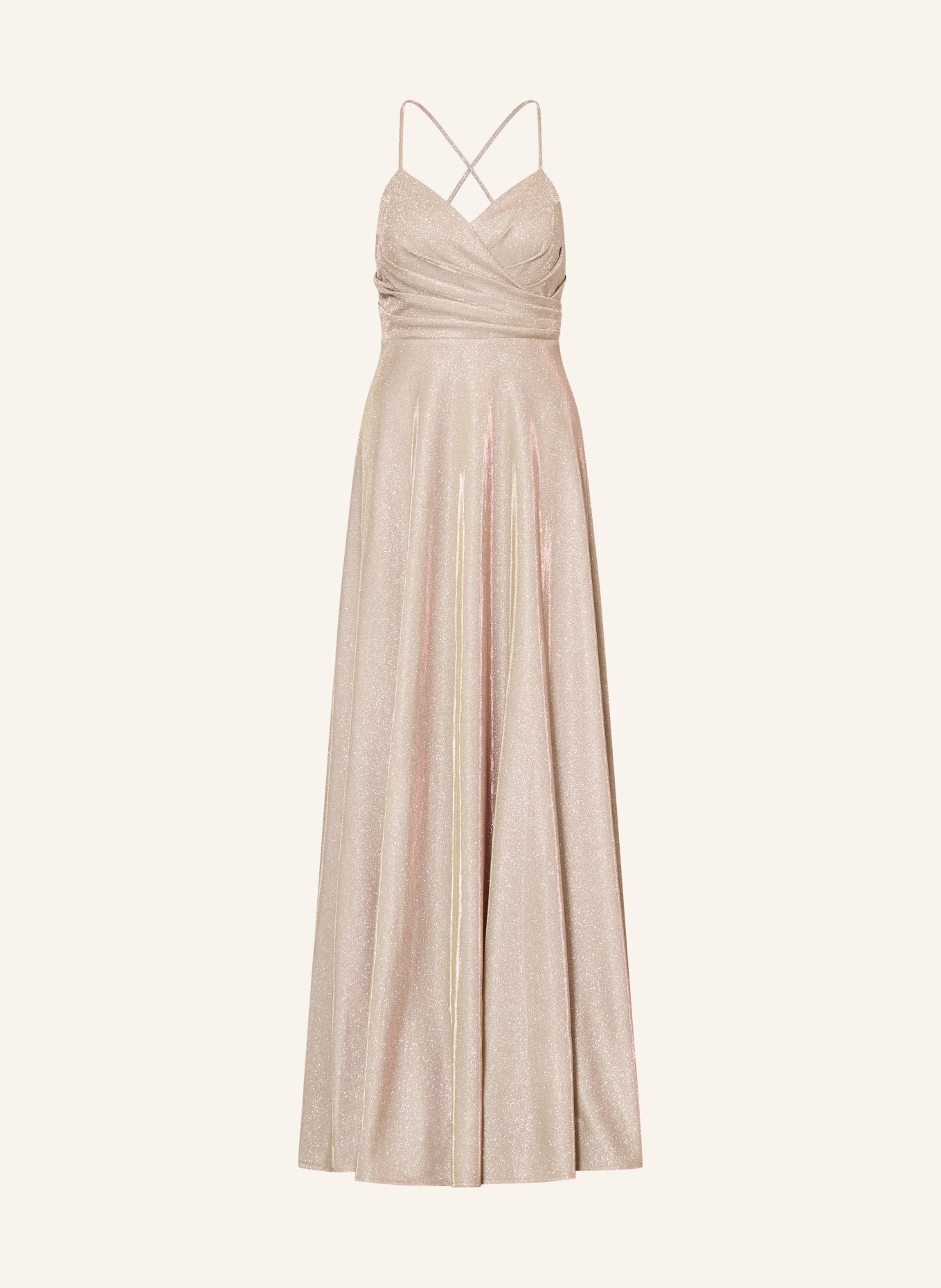 Hey Kyla Suknia wieczorowa z błyszczącą nicią: ZŁOTY / SREBRNY