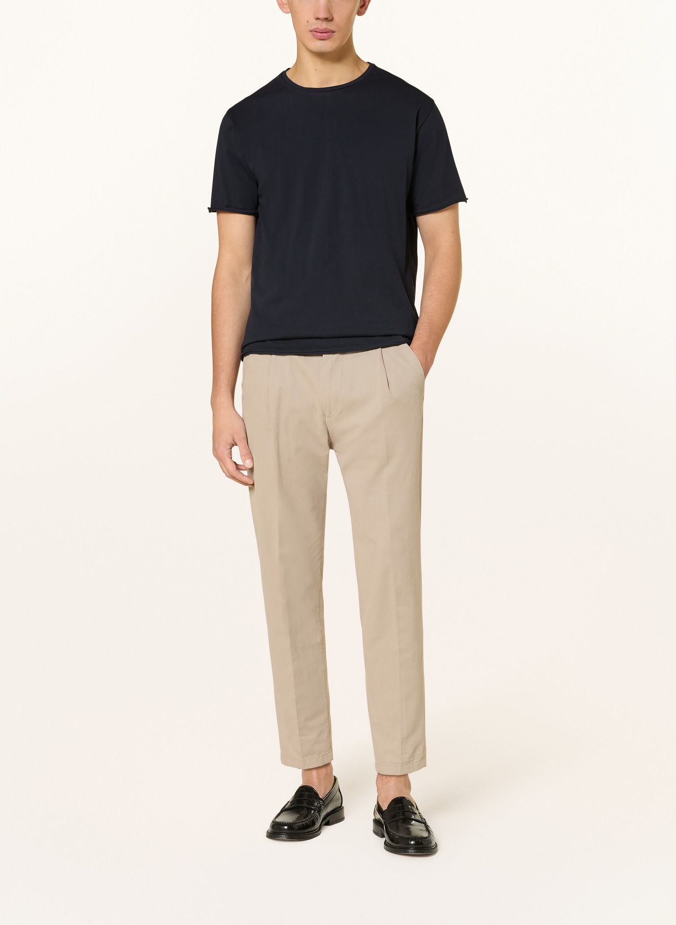 DRYKORN KENDRICK T-shirt: DARK BLUE