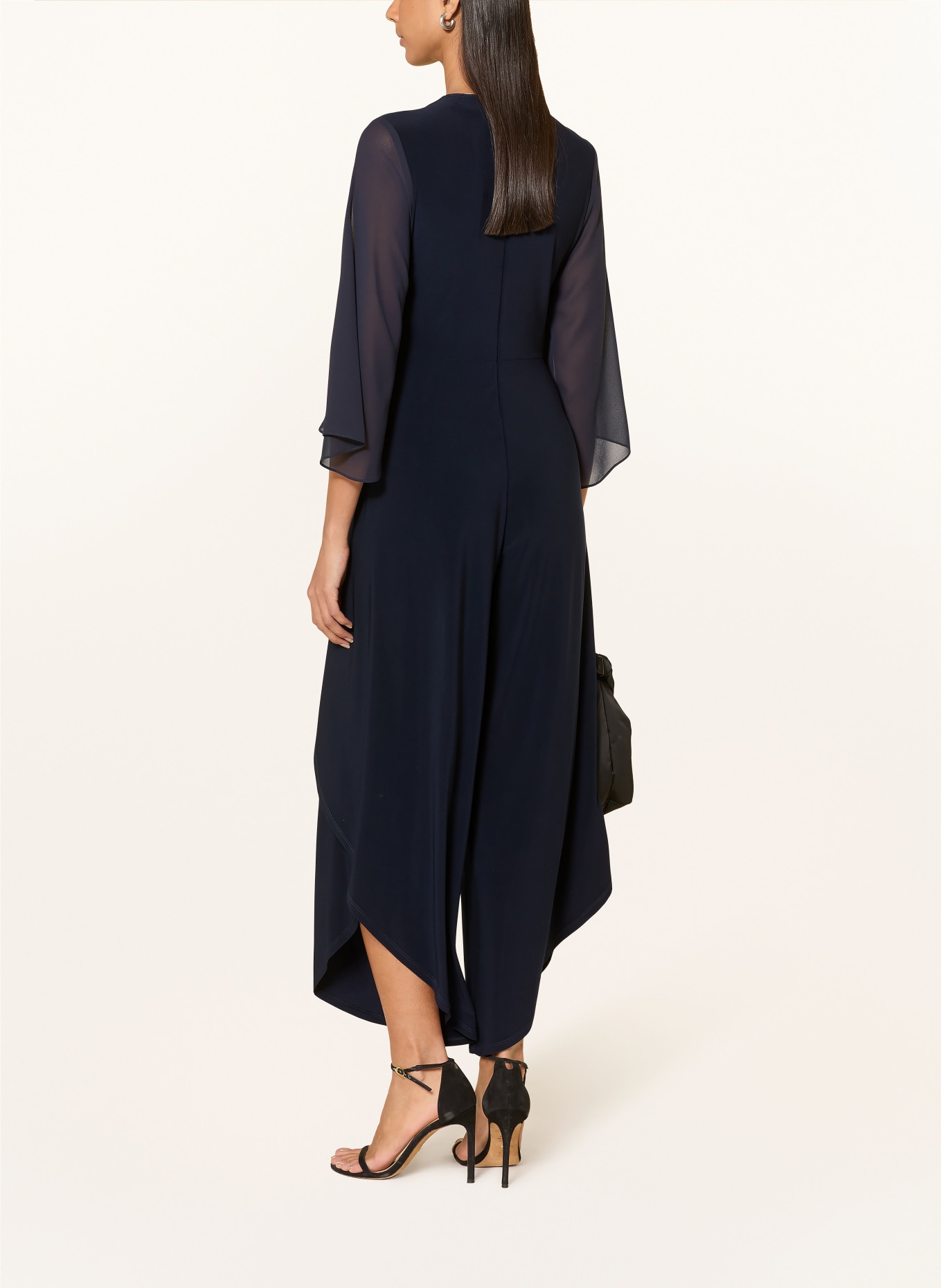 Joseph Ribkoff SIGNATURE Jumpsuit with decorative gems: DARK BLUE