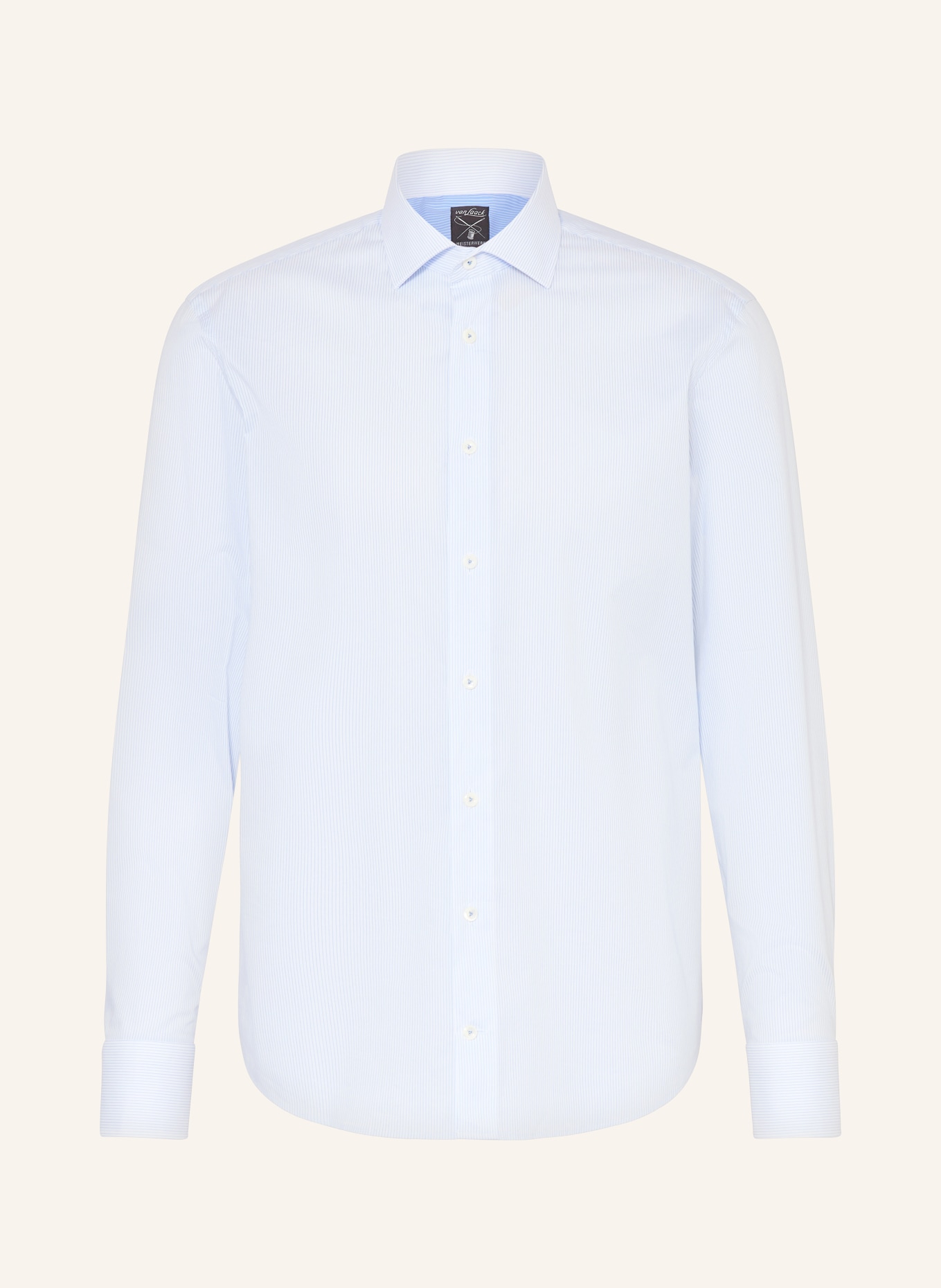 van Laack Businesshemd VL-RIKOS-TF Tailored Fit: WEISS / BLAU