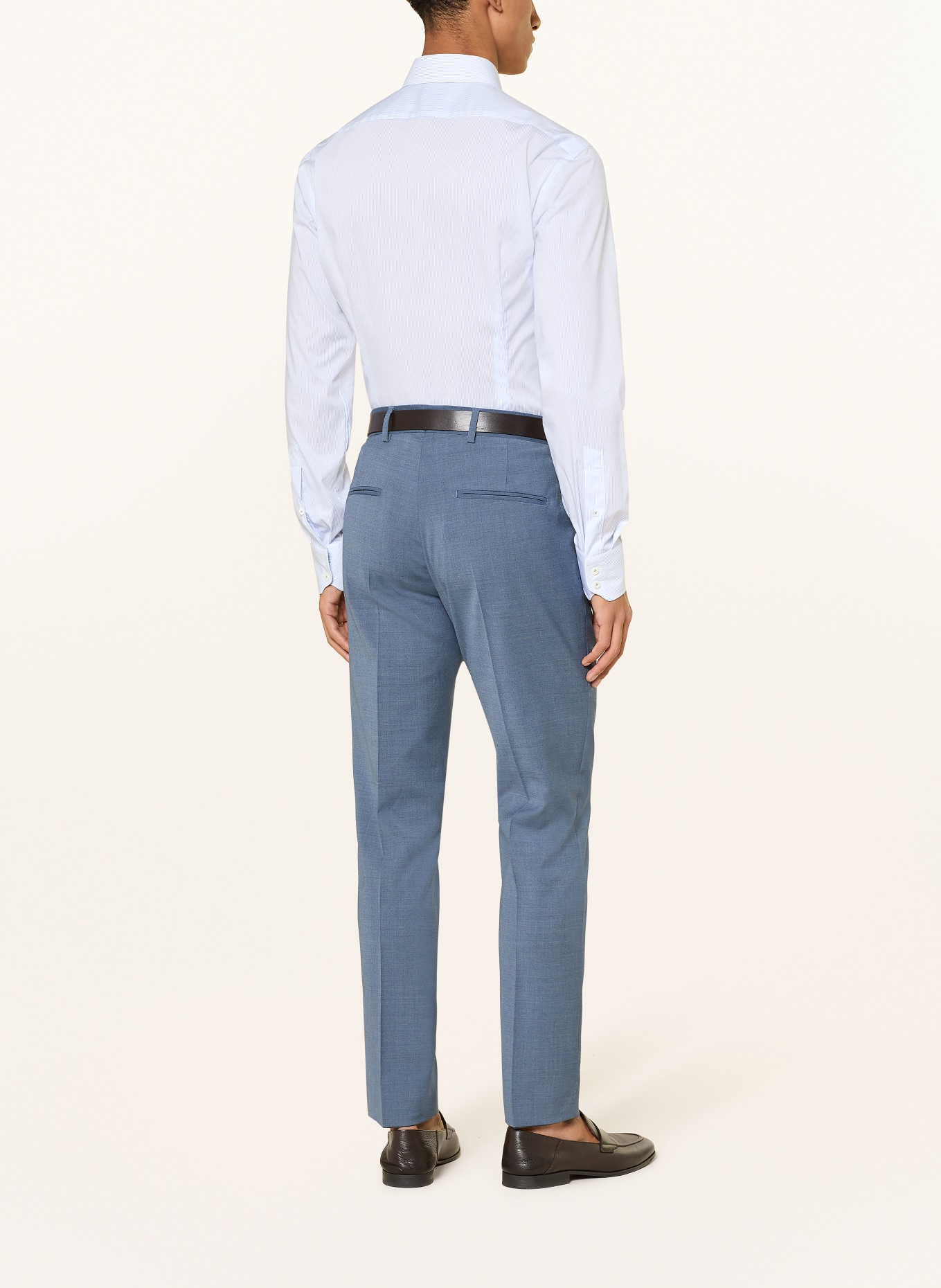 van Laack Businesshemd VL-RIKOS-TF Tailored Fit: WEISS / BLAU