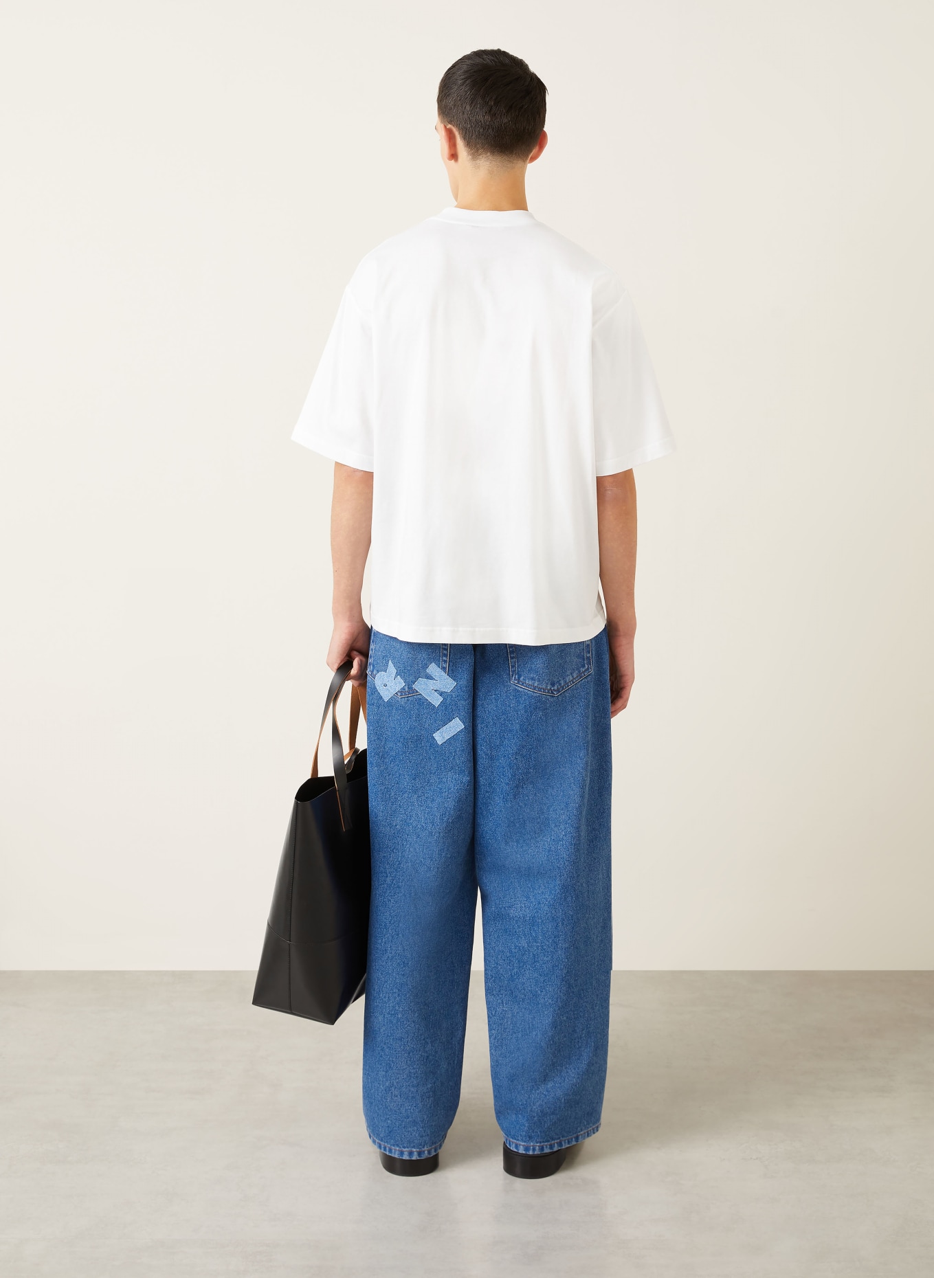 MARNI T-Shirt: WEISS / ROT