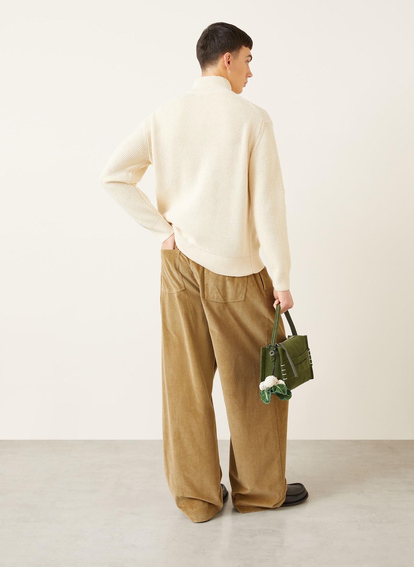 JW ANDERSON Cordhose Regular Fit: COGNAC
