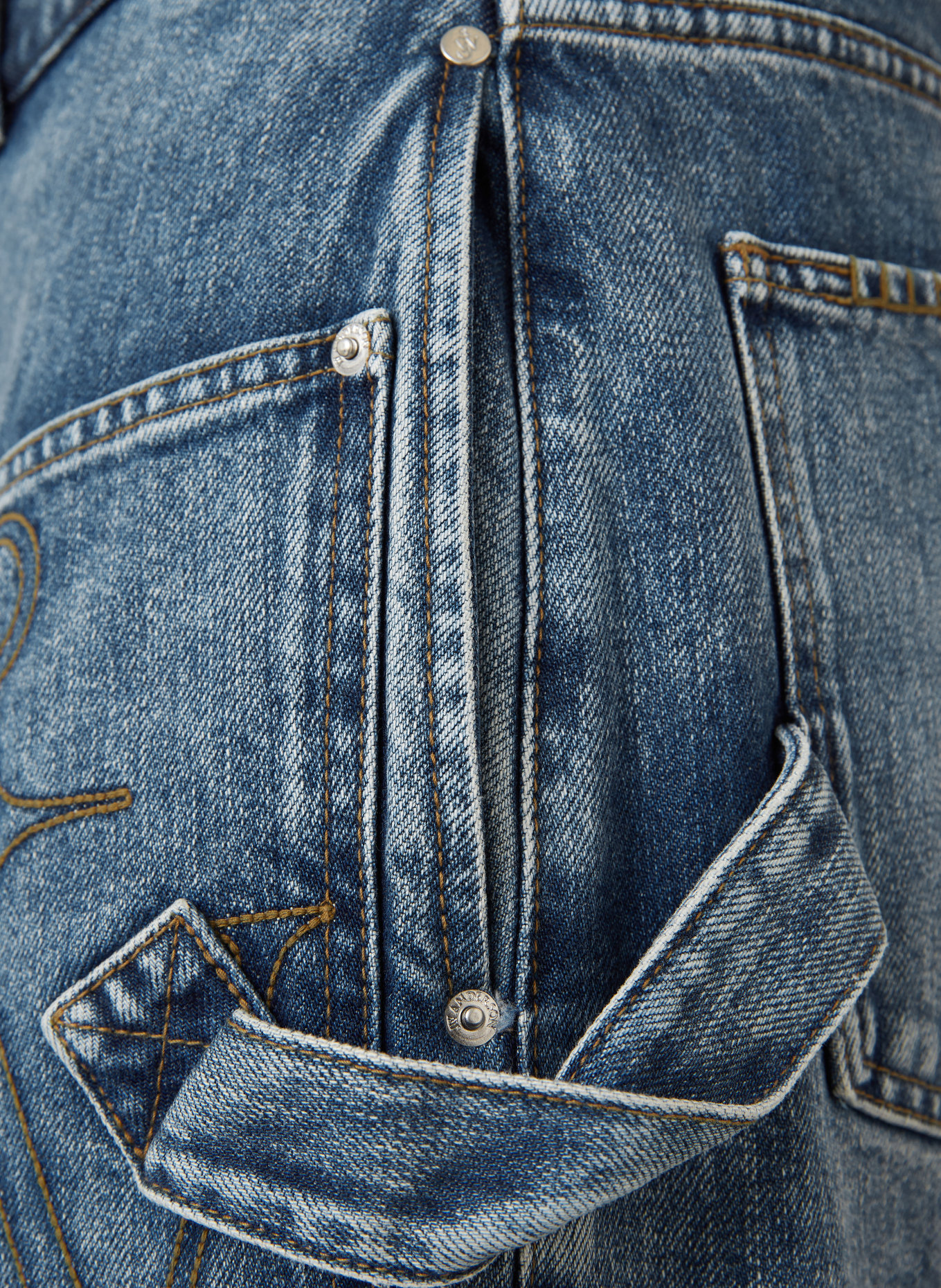 JW ANDERSON Džíny Regular Fit: 172 MID BLUE